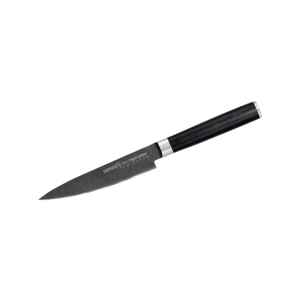 Ніж кухонний універсальний, 125 мм, Samura `MO-V Stonewash` (SM-0021B) (NW03072)