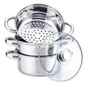 Трирівнева каструля-пароварка Maestro MR-2900-24 (NW05543)