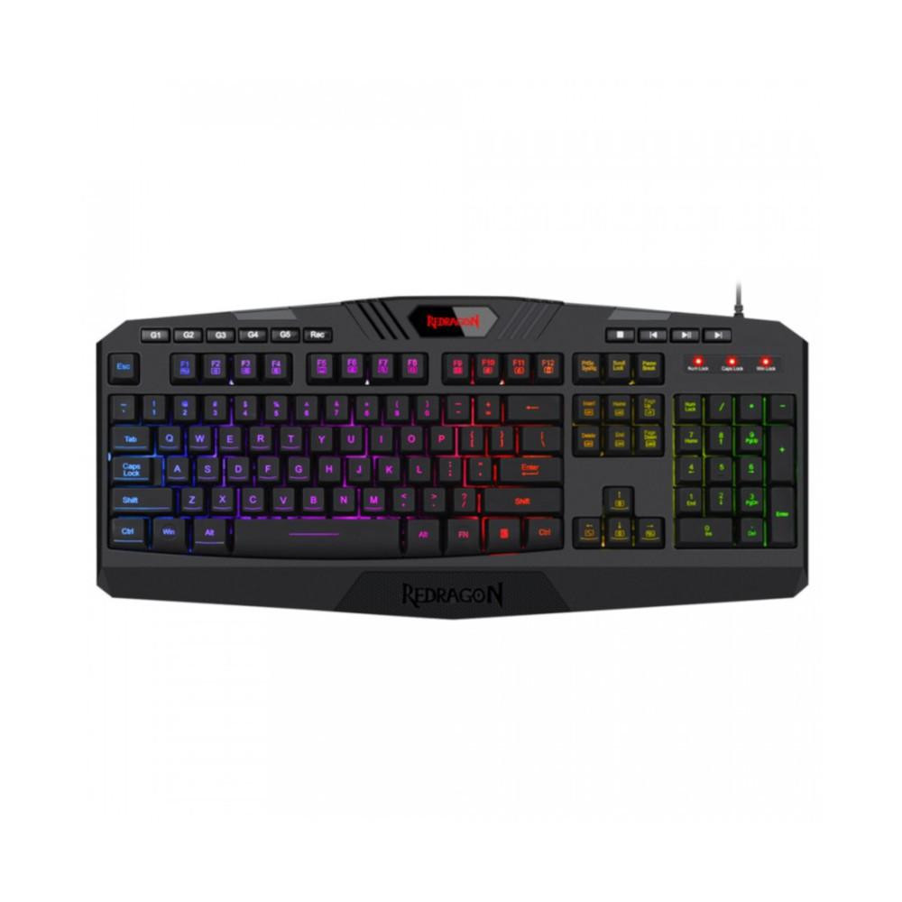 Клавіатура Redragon Harpe2 USB UKR Black (77484) (NW43254)