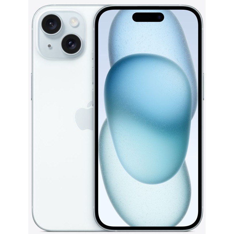 Смартфон Apple iPhone 15 128GB Blue (MTP43) (NW52534)