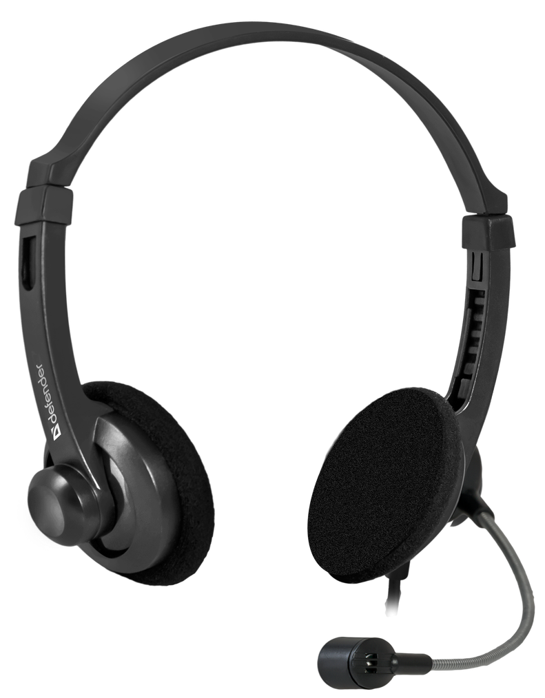 Навушники з мікрофоном Defender  Aura 104 Black (147153)