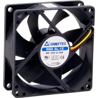 Вентилятор для корпуса  80mm Chieftec AF-0825S (155206)