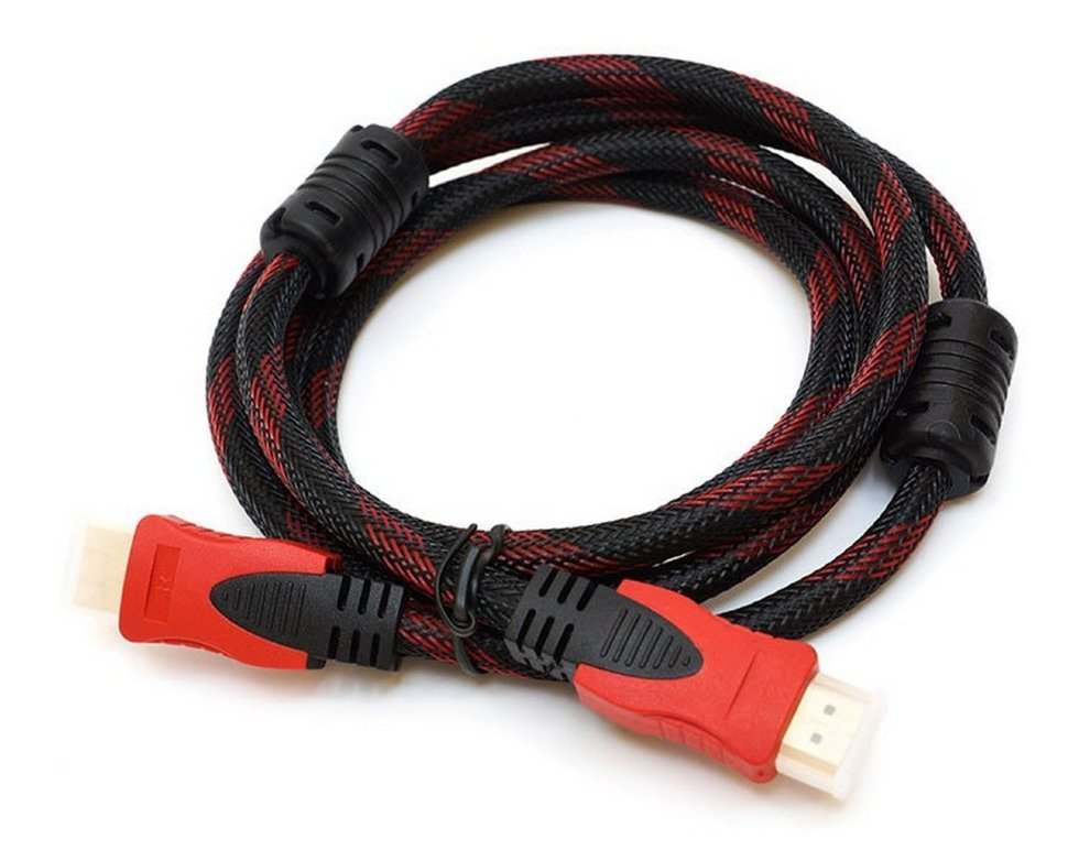 Кабель HDMI M-M, 1.5 м, V1.4 до 4K 60Hz, обплетення (204626)