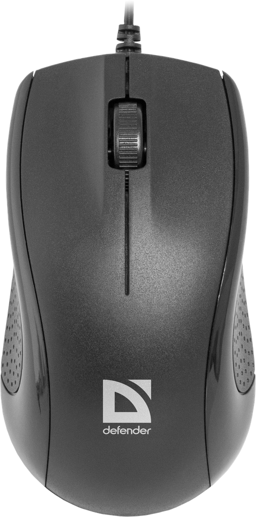Мишка Defender Optimum MB-160, 3кн., 1000dpi, чорна (161942)
