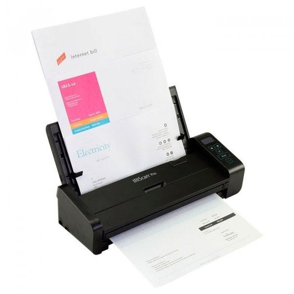 Сканер A4 Canon IRIScan Pro 5 (600x600dpi USB ADF 23стор/хв протяжний чорний) (201653)