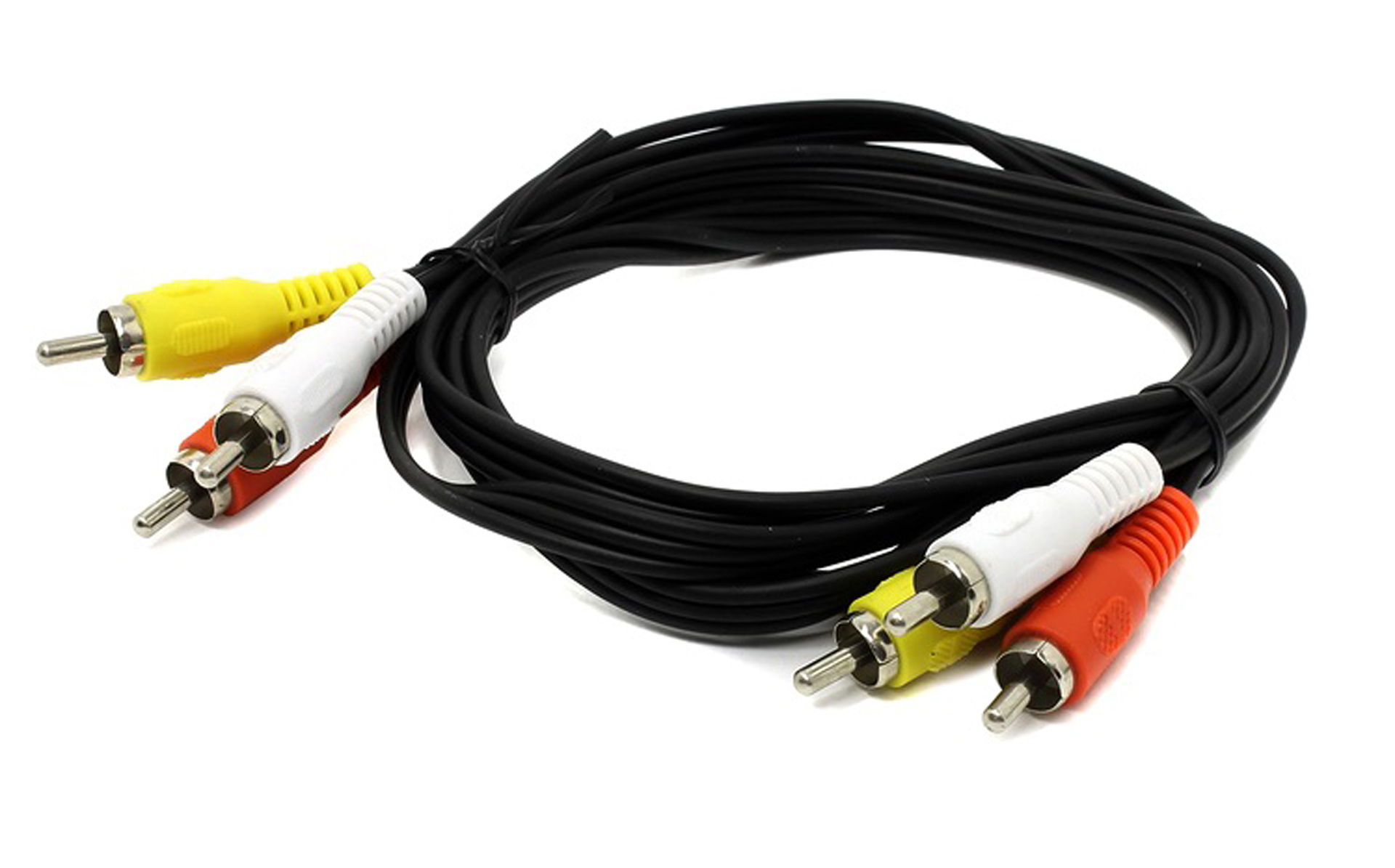 Кабель AV 3xRCA M-3xRCA M, 1.5 м (163579)