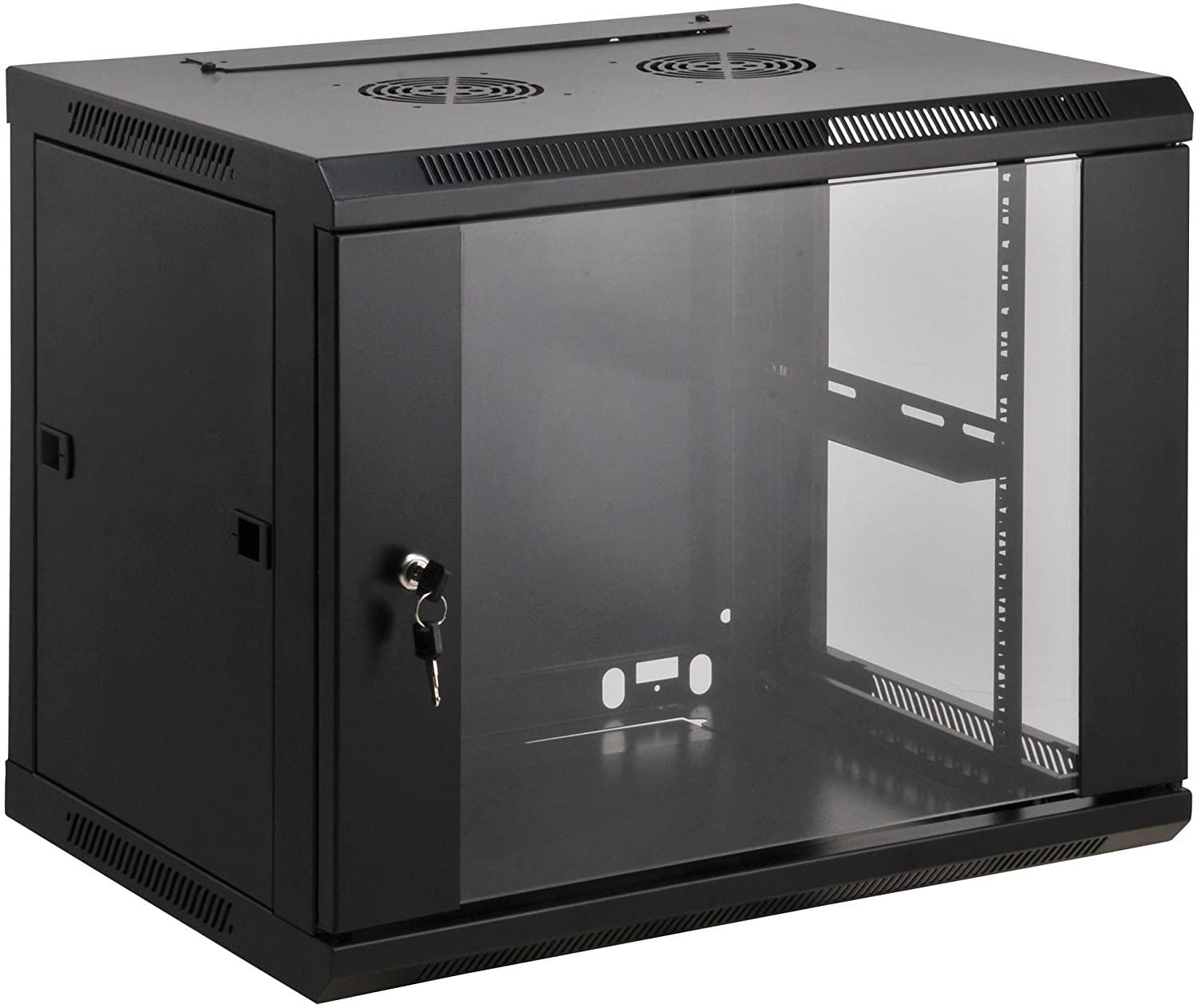 Шафа настінна 19", 9Ux570x600, (Ш*Г), розібрана, чорна (808736)