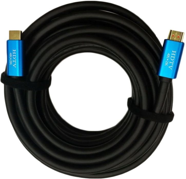 Кабель HDMI M - M,25.0 м, V2.0 4K 30Hz чорний (854746)