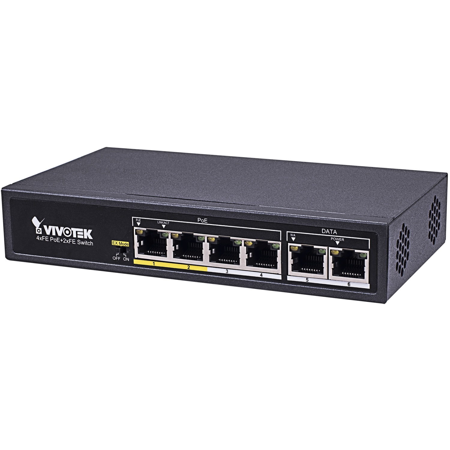 Комутатор VIVOTEK AW-FET-060C-065, Unmanaged 4xFE PoE + 2xFE UTP Switch (864605)