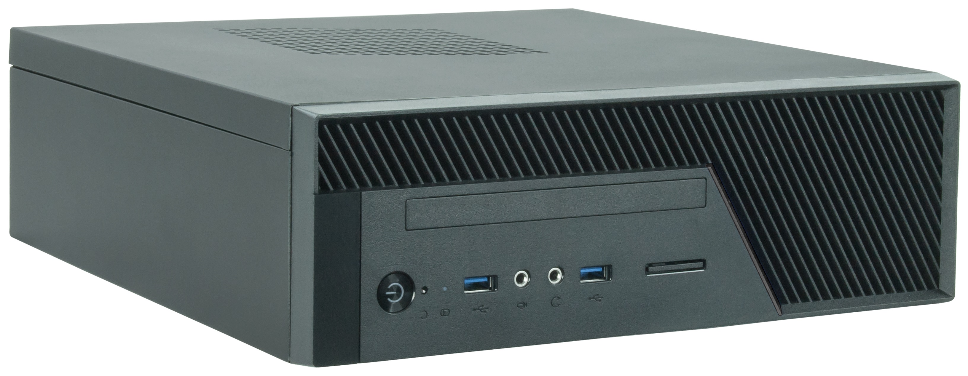 Корпус Chieftec UNI BU-12B miniITX, БЖ 300W, SLIM FF