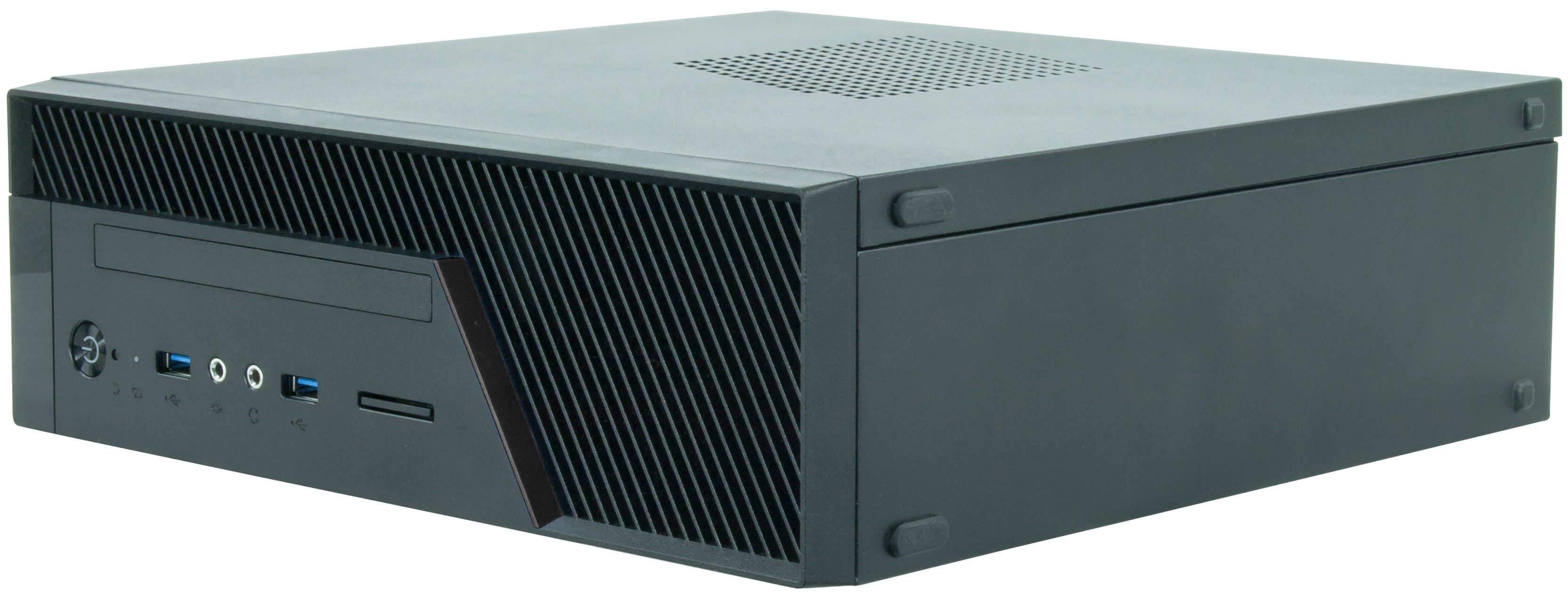 Корпус Chieftec UNI BU-12B miniITX, БЖ 300W, SLIM FF