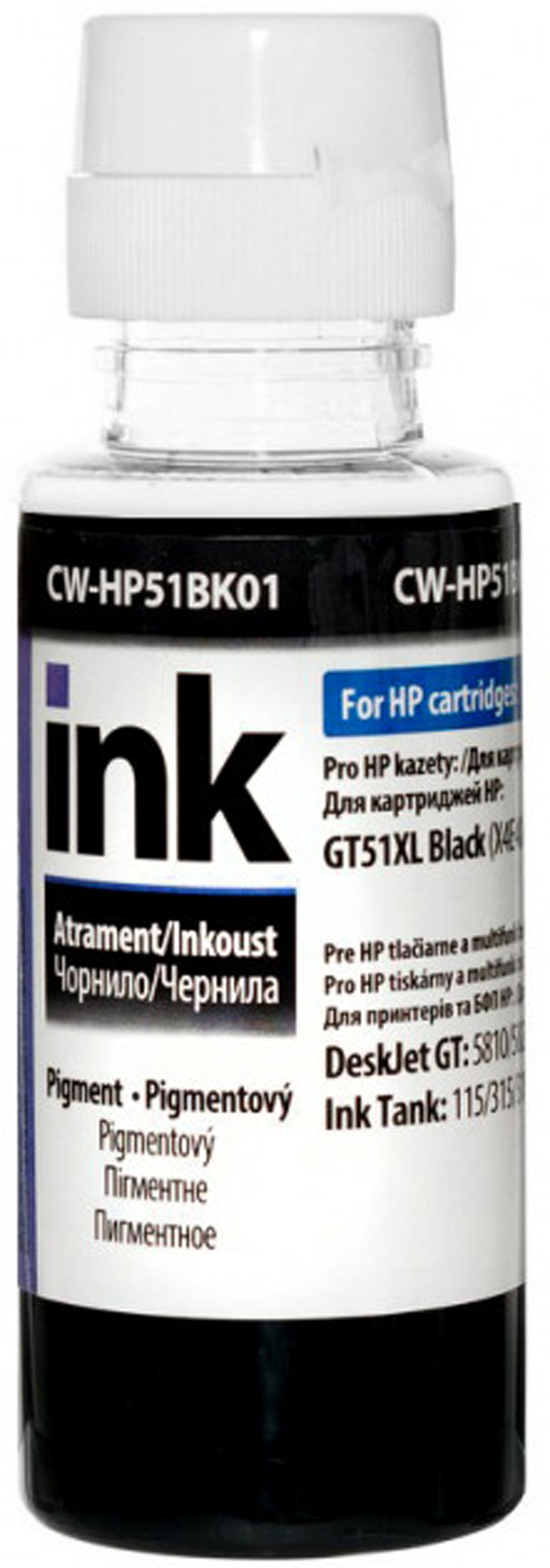 Чорнило CW HP Ink Tank 115/315/415 Pigm. 100мл black
