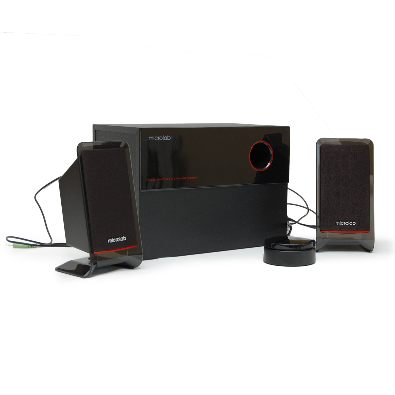 Акустична система 2.1 Microlab M-200 Black (68087)