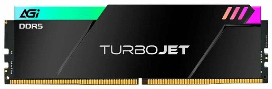 DDR5 16Gb 6000MHz AGI TURBOJET Heatsink Black RGB, Retail (913184)