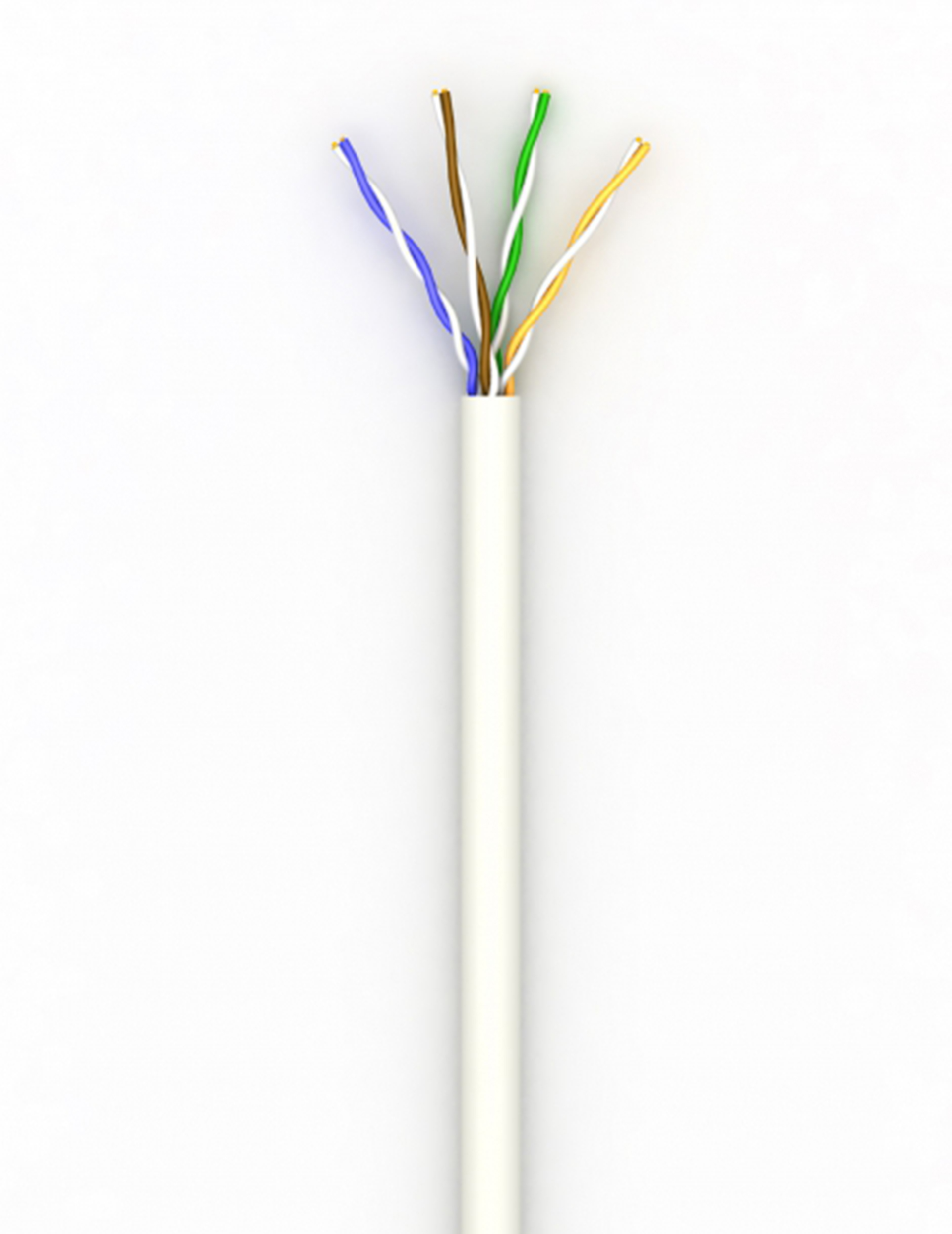 Кабель UTP Cat-5e Ok-NET, КПВ-ВП (350) 4х2х0,51 (бухта 305м) (5707)