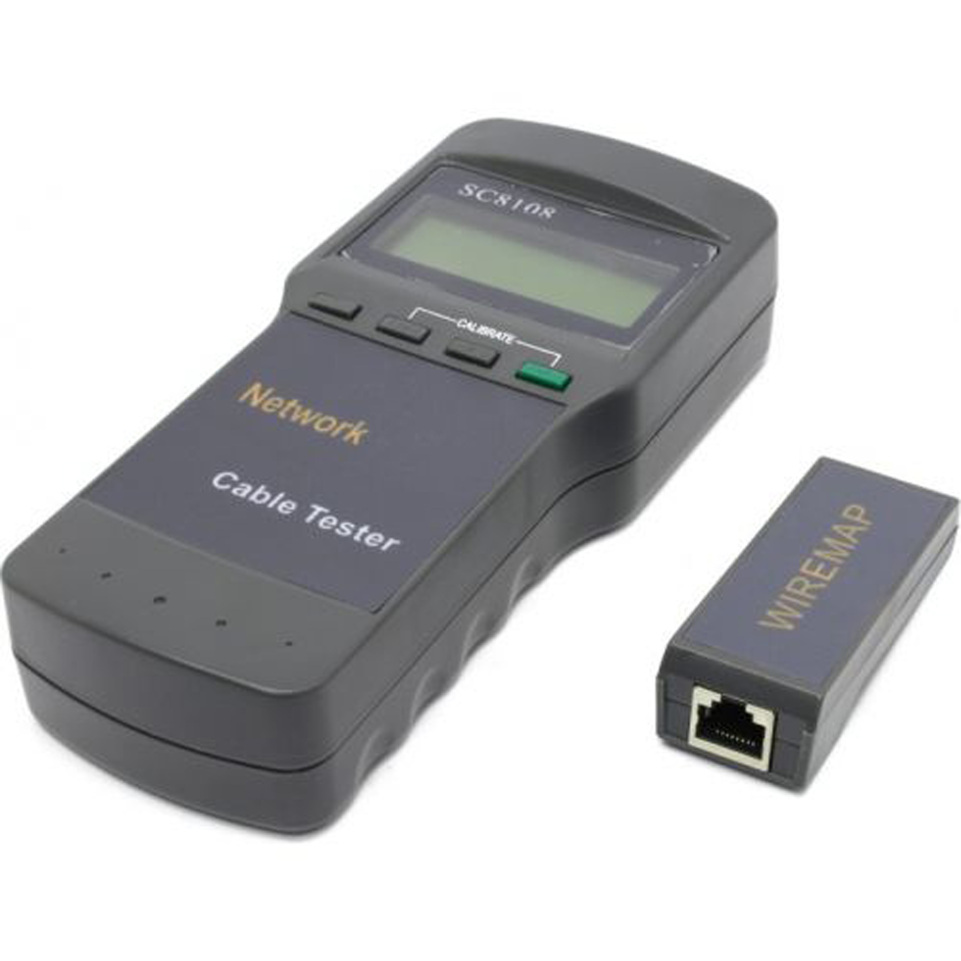 Тестер кабельний SC8108, RJ-45, LCD Display (39194)