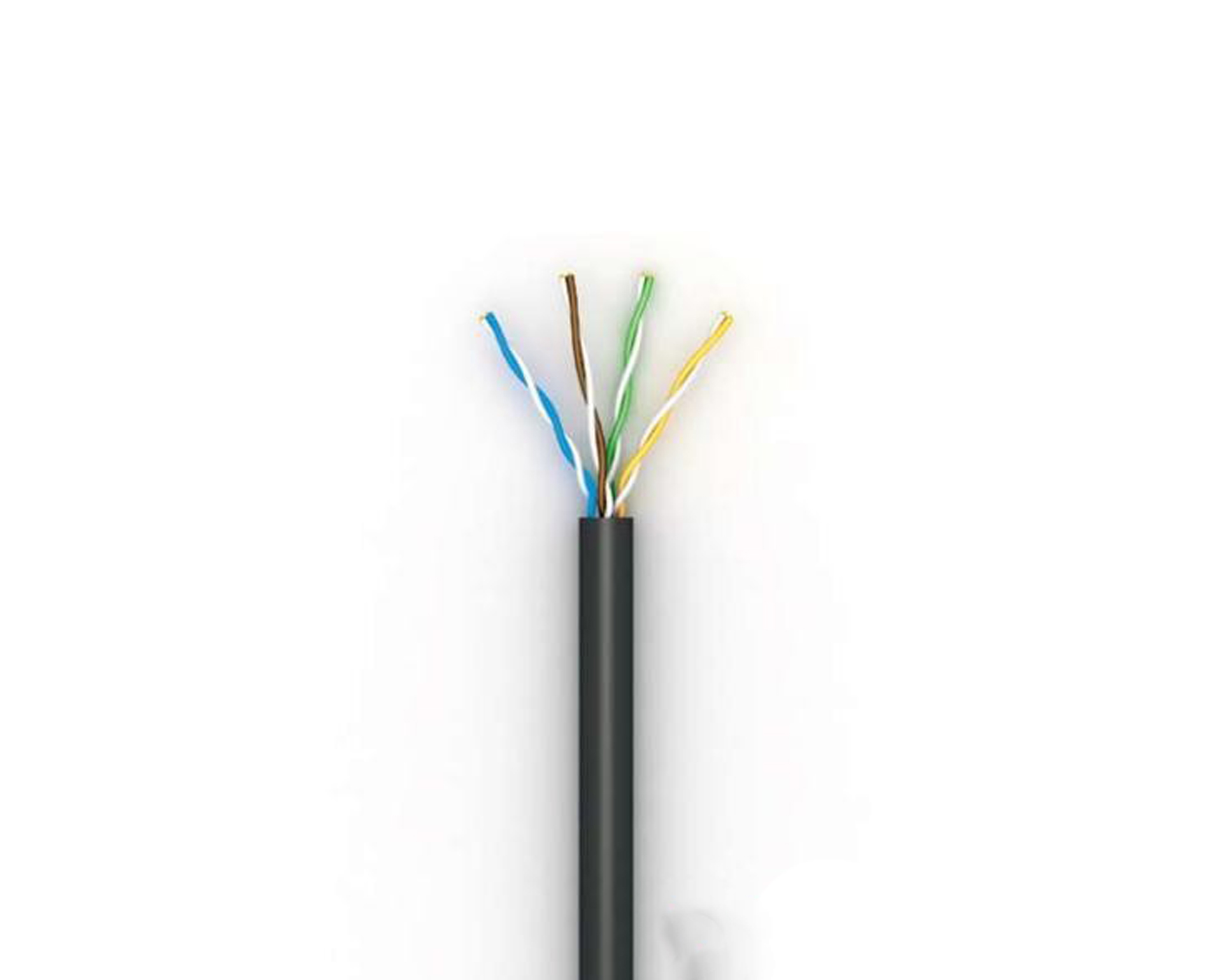 Кабель UTP Cat-5e Ok-NET, КПП-ВП (100) 4х2х0,51 (бухта 305м) для зовнішньої прокладки (47898)