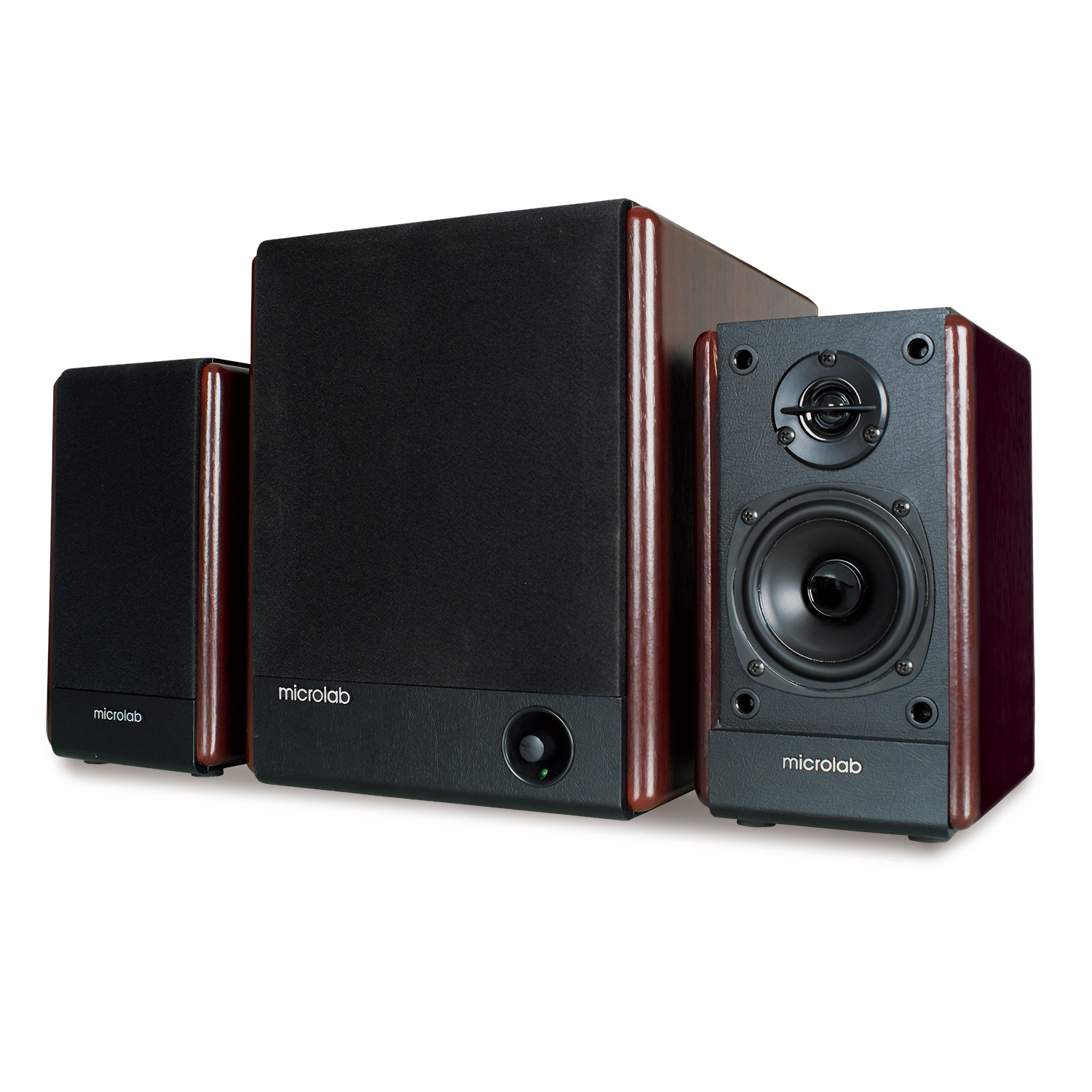 Акустична система 2.1 Microlab FC 330, 56Вт., темне дерево (64766)