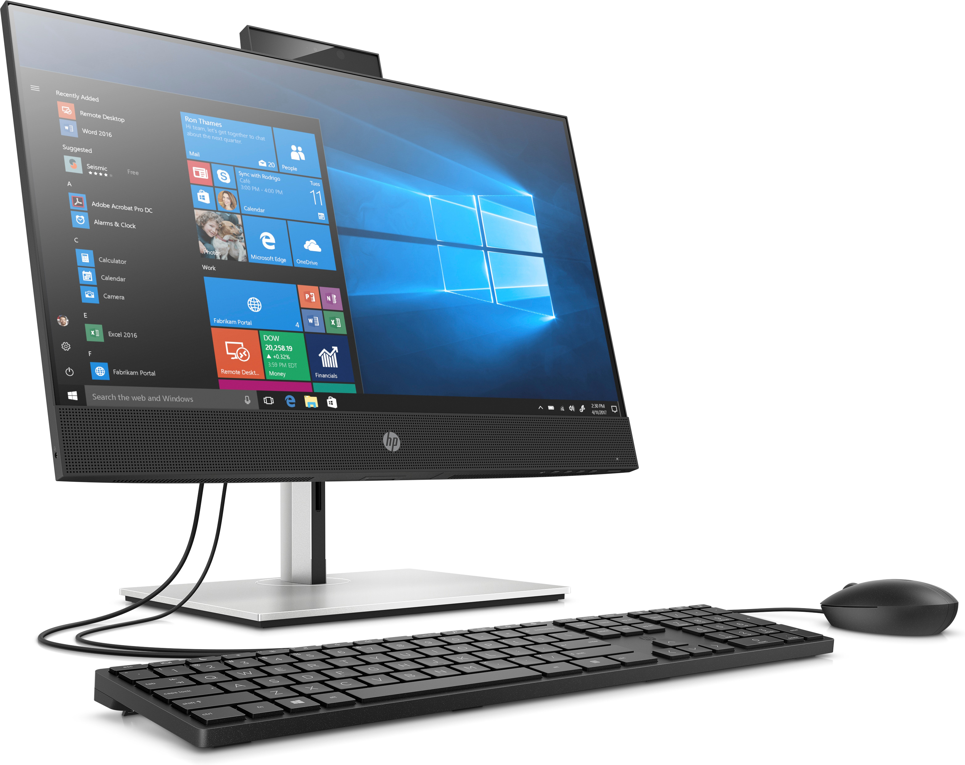 Моноблок 23.8'' HP ProOne 440 G6 i5-10500T/16Gb/512GB SSD/HDMI/WiFI/Intel UHD/DVD-RW/Key&M/Win10Pro6