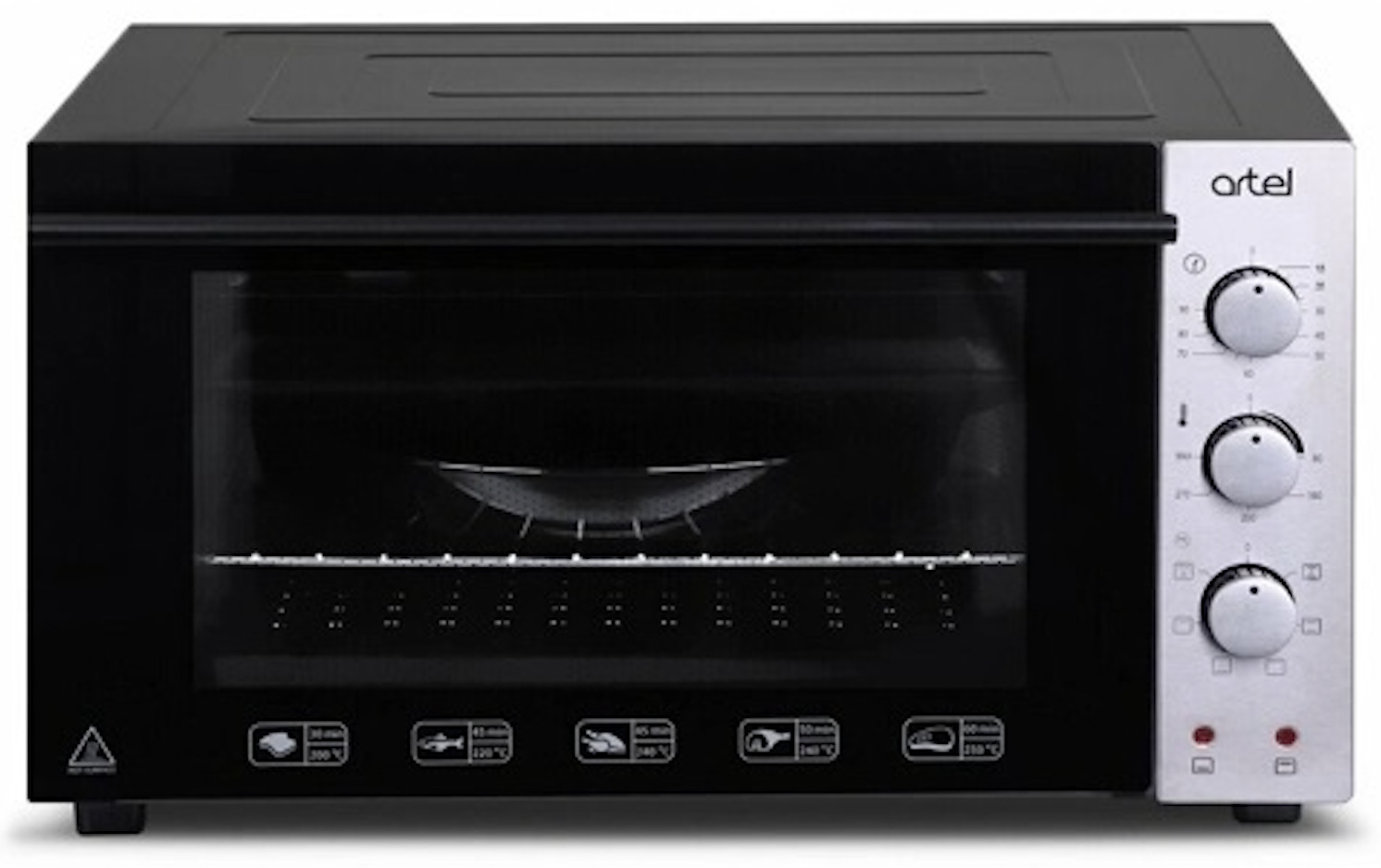 Духовка ARTEL MD4218 E INOX-BLACK (TU-MD4218 E INOX-BLACK)
