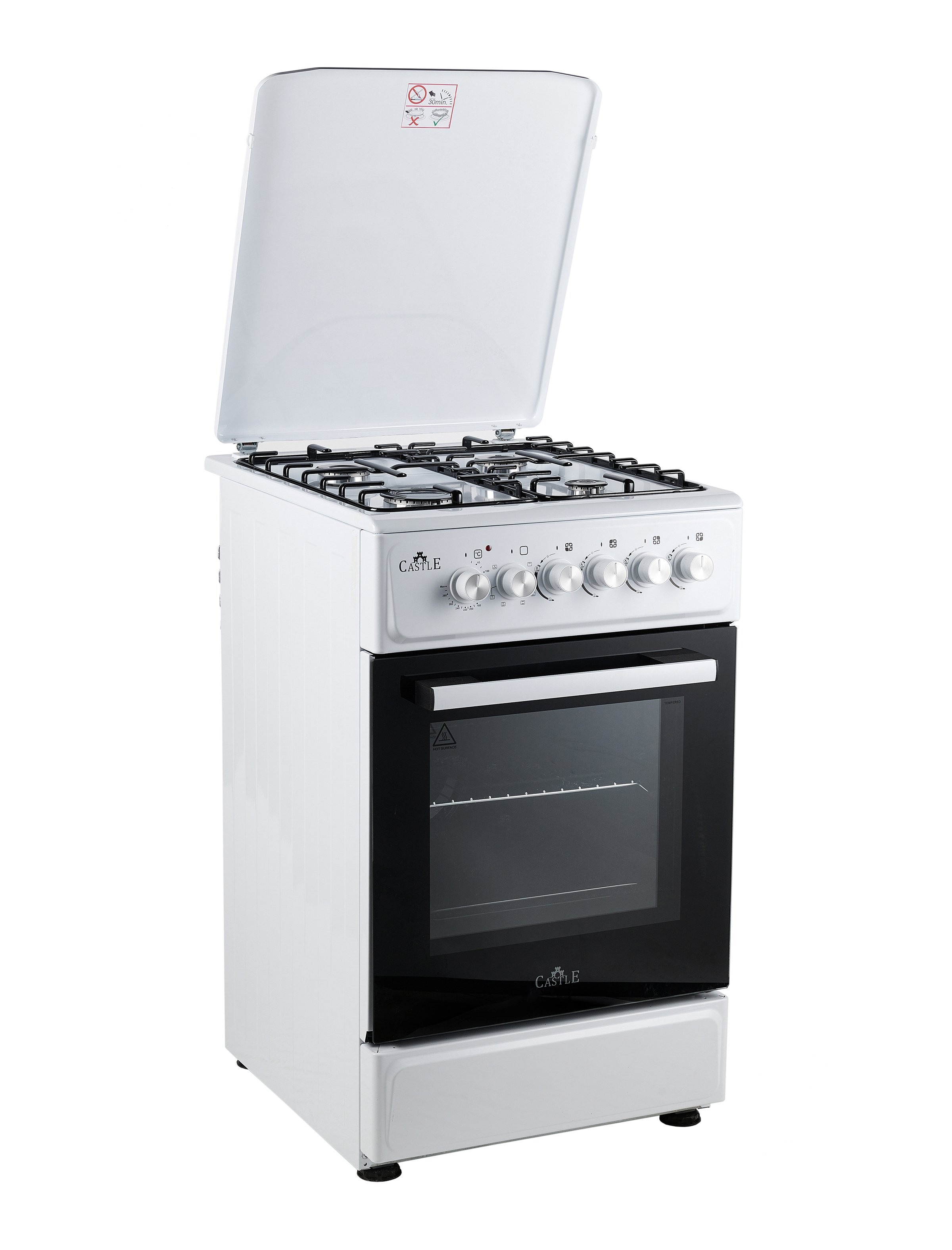 Плити комбіновані CASTLE CPG-50W (біла)