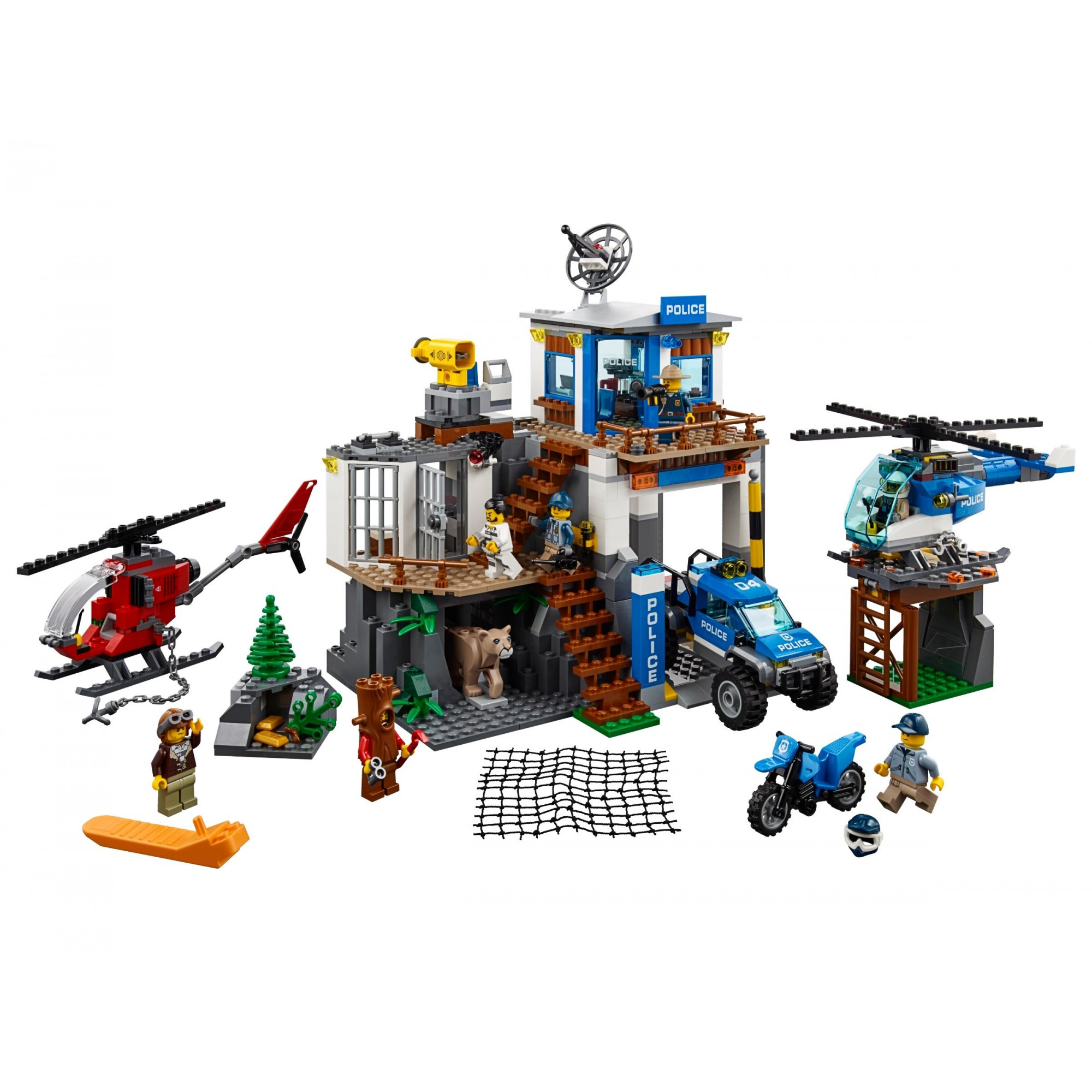 LEGO City JMountain Police Headquarters (60174) * (T-50091)