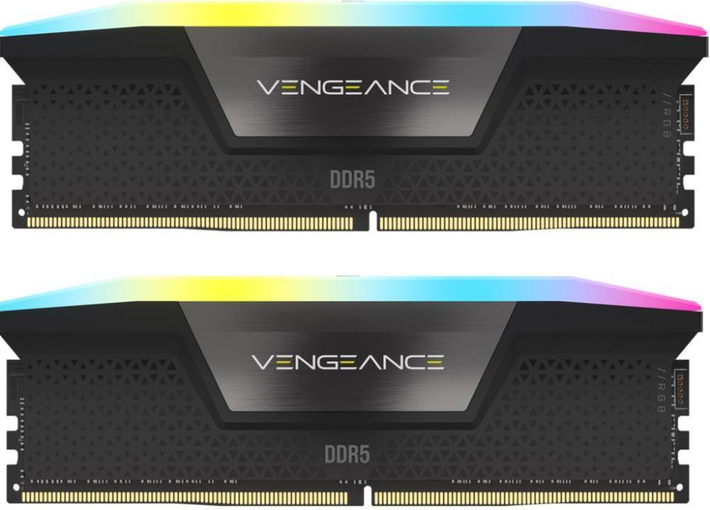 Corsair 32GB (2x16GB) DDR5 6000 MHz Vengeance RGB (CMH32GX5M2E6000C36) (T-46972)
