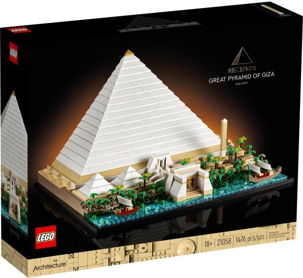 LEGO Architecture The Great Pyramid of Giza Set (21058) * (T-49251)