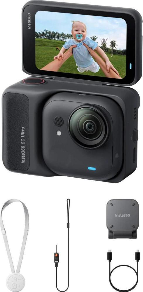 Insta360 GO Ultra Standard Bundle Midnight Black (CINSABEA_GOULTRA02) (T-51977)