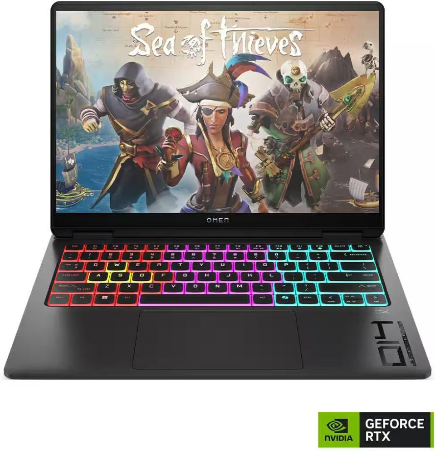 HP OMEN Transcend 14-FB1043DX (D8KM3UA) Shadow Black (14 / OLED / 2880x1800 / 120Hz / Intel Core Ultra 7 255H / 16GB RAM / 1TB SSD / RTX 5060 / Windows 11 Home) * (T-51987)