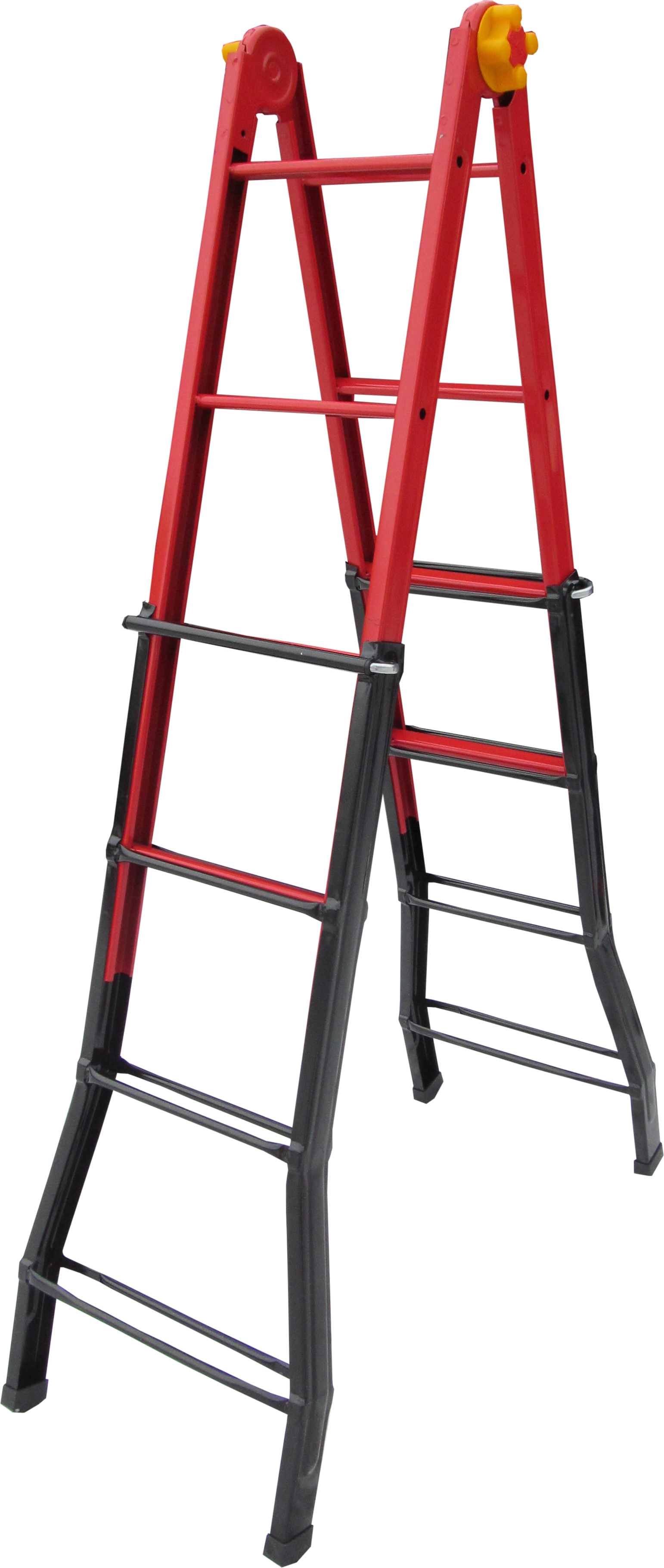 Драбина-телескоп метал. 1,39-3,8м розкладна B-44