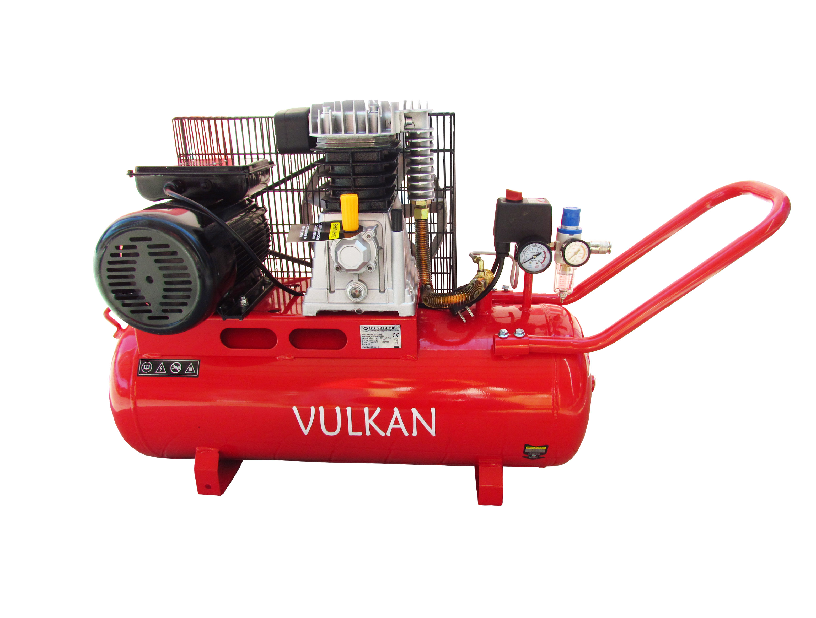 Компресор рес-50л 400/300л/хв 2,2кВт 10бар 220В IBL2070Y-50L