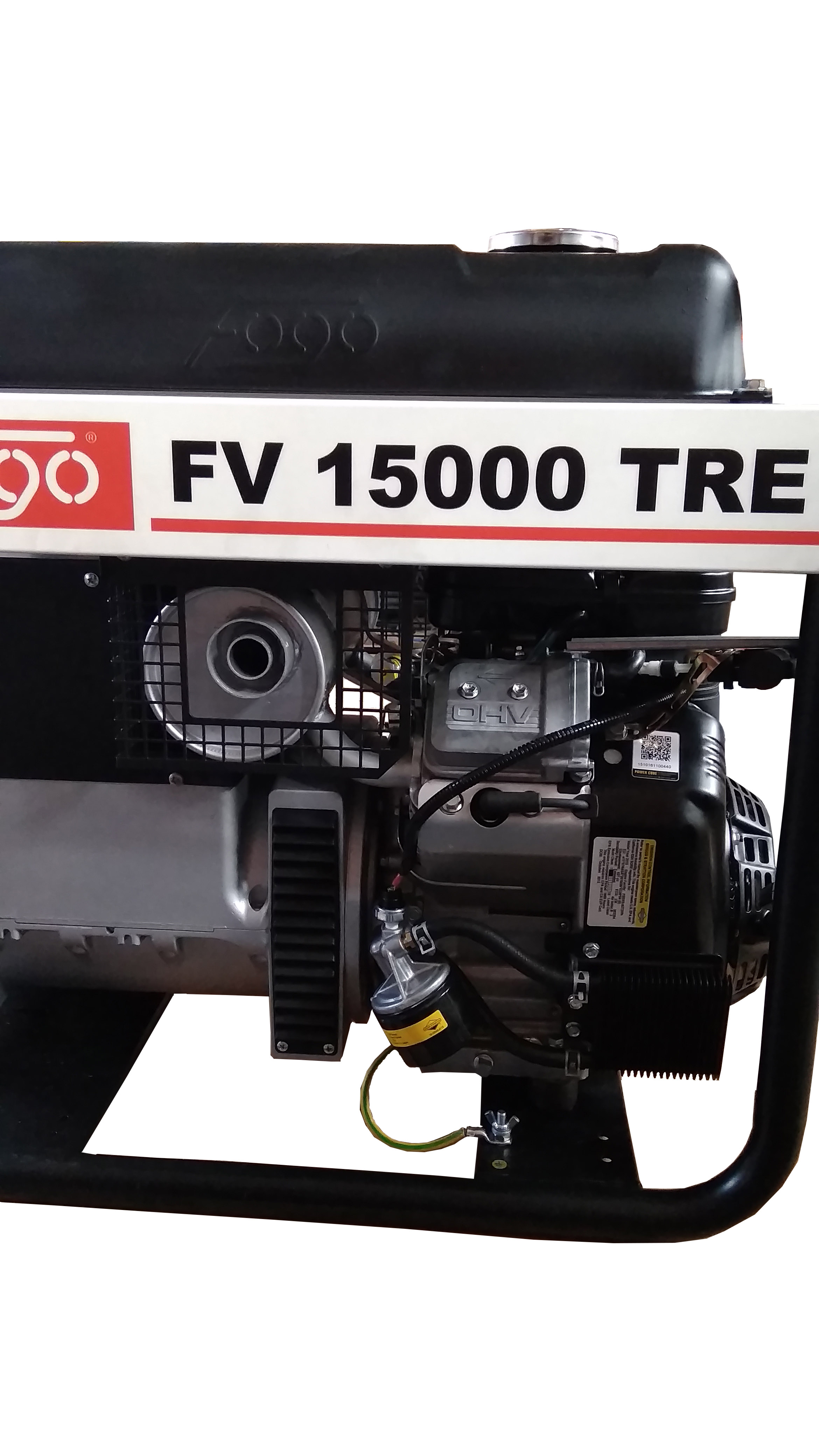 Генераторна установка FV15000TRE макс. потужн. 3ф-14,5кВА/1ф-7,0кВт, двиг.B&S, бак 45л, ел.старт