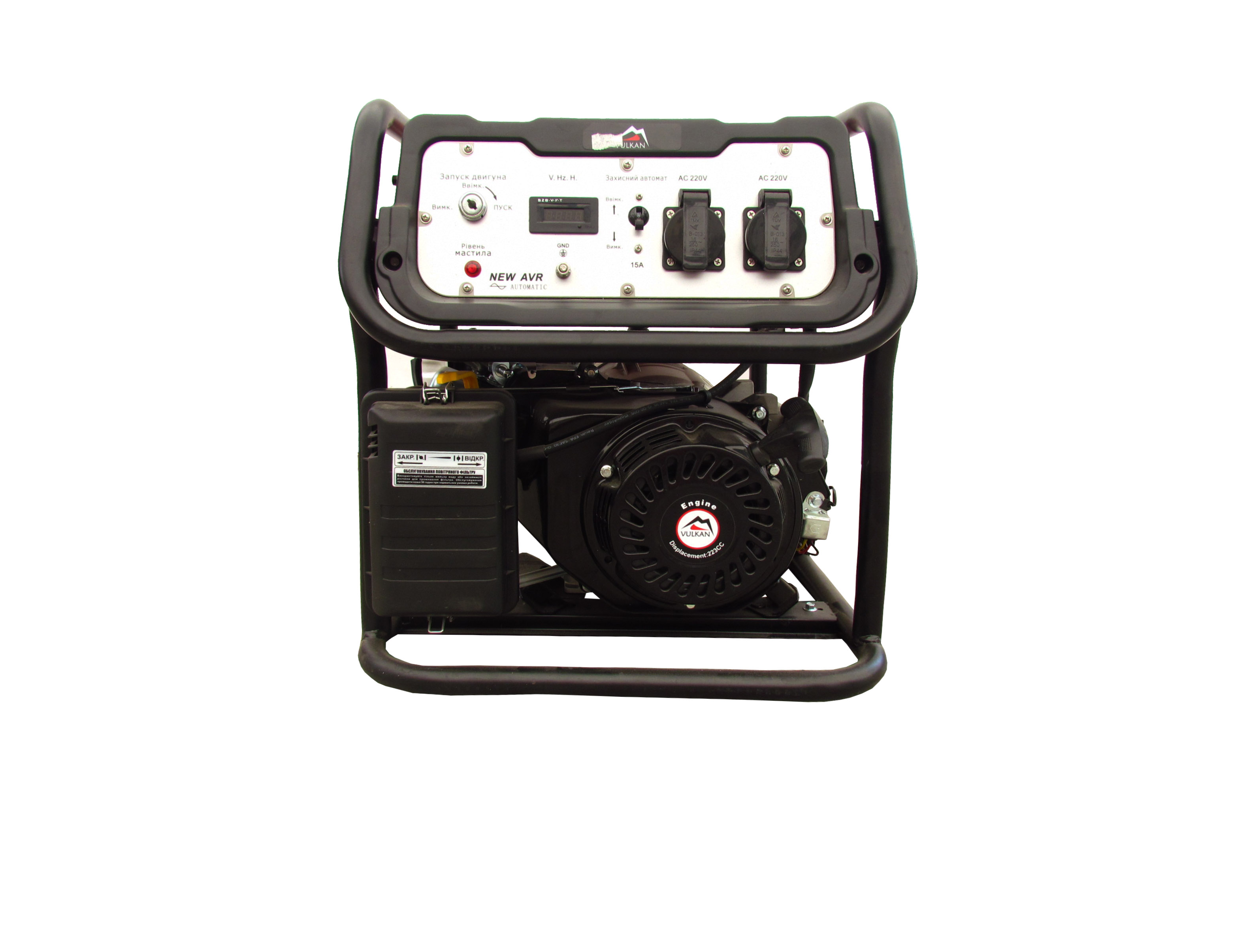 Генераторна установка SC4000E-II 1ф 3,2кВт, ел.старт, бак-15л