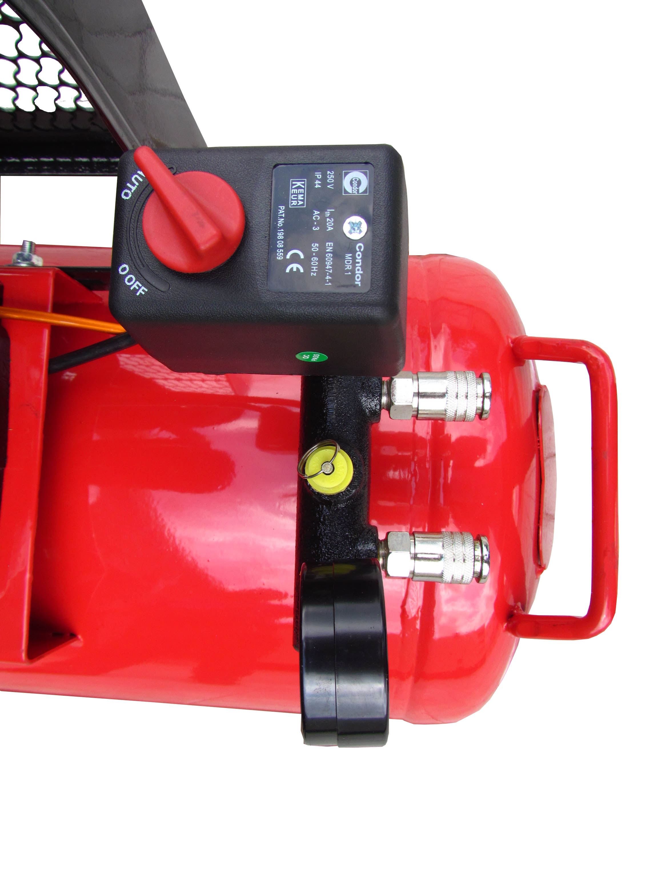 Компресор рес-100л 420/340л/хв 2,2кВт 10бар 380В 2 циліндра IBL2070E-380-100