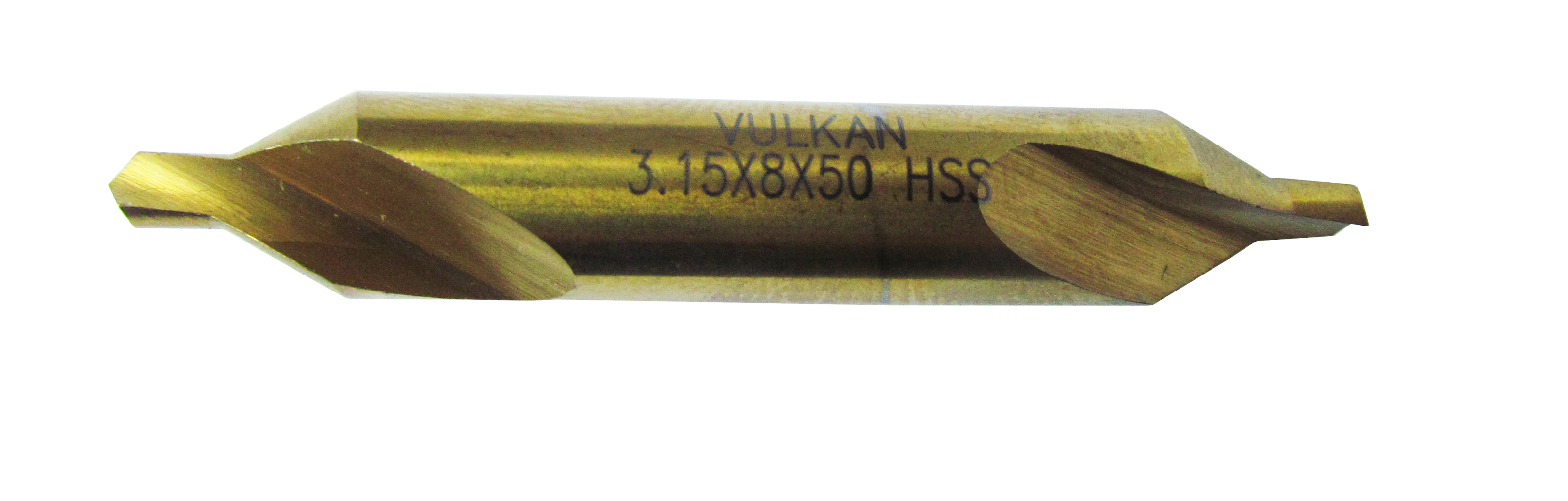 Свердло центрувальне 2,5мм (6,3мм)  HSS TiN