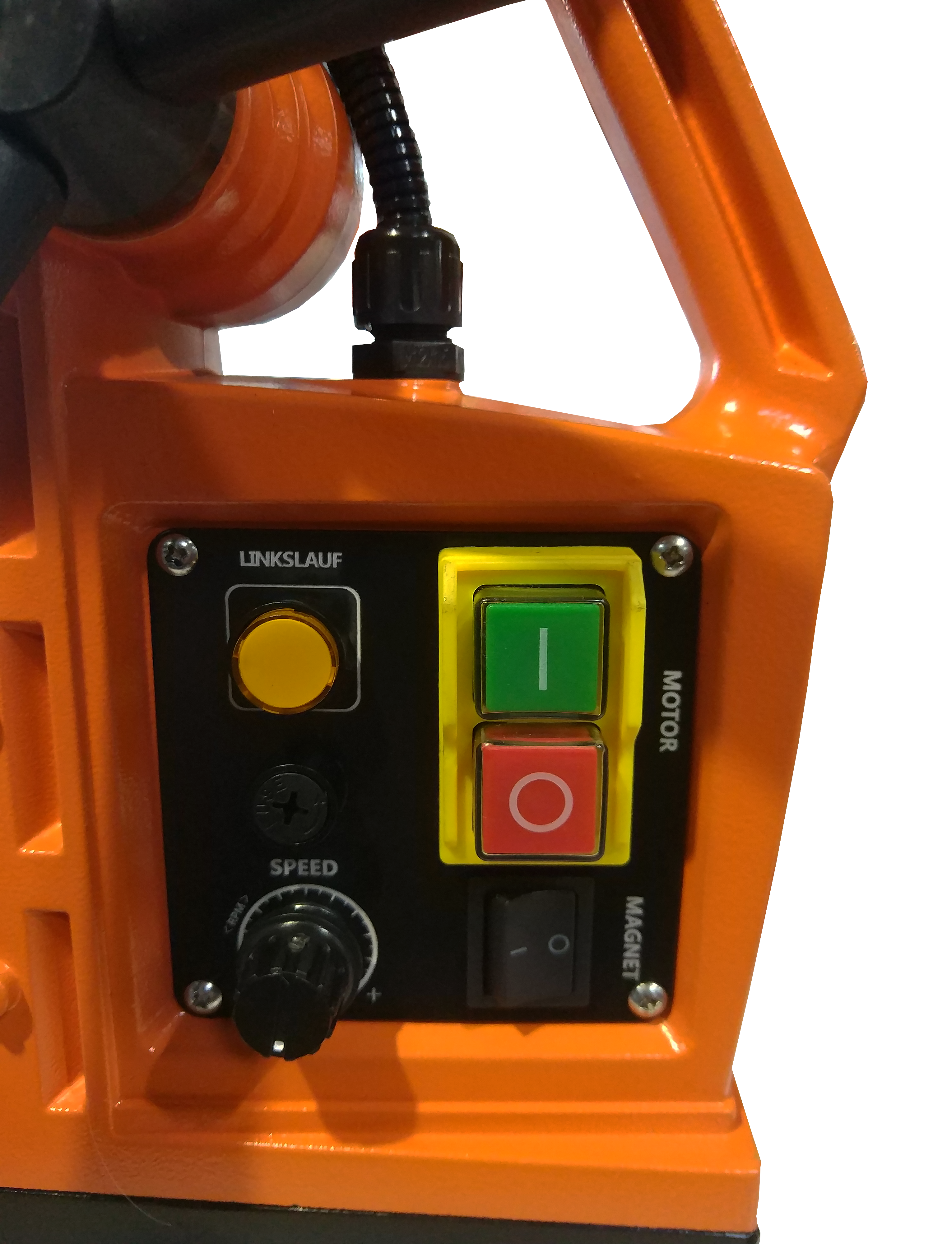Верстат свердлильний з електромагнітним тримачем 1700Вт OND-48/2WDO 100-510 об/хв. у кейсі Верстат свердлильний з електромагнітним тримачем 1700Вт OND-48/2WDO 100-510 об/хв. у кейсі