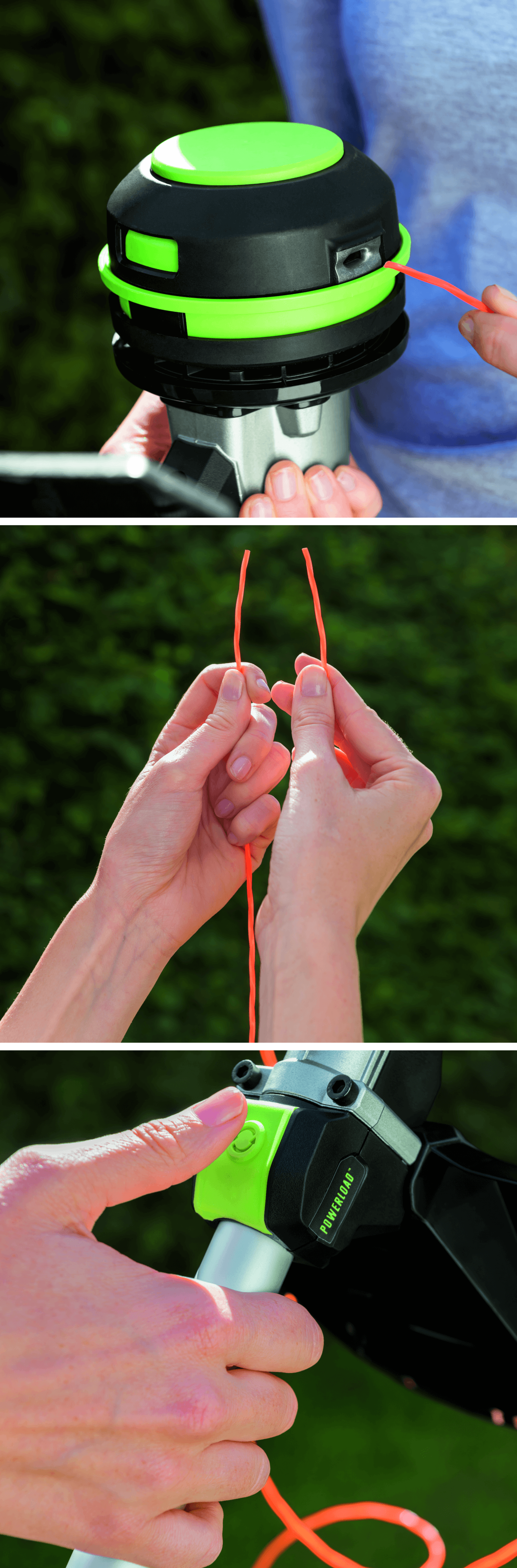 Тріммер акум. ST1400E-ST, 56В, ширина косіння 35см, струна 2,4мм, роз`ємна штанга, КАРКАС