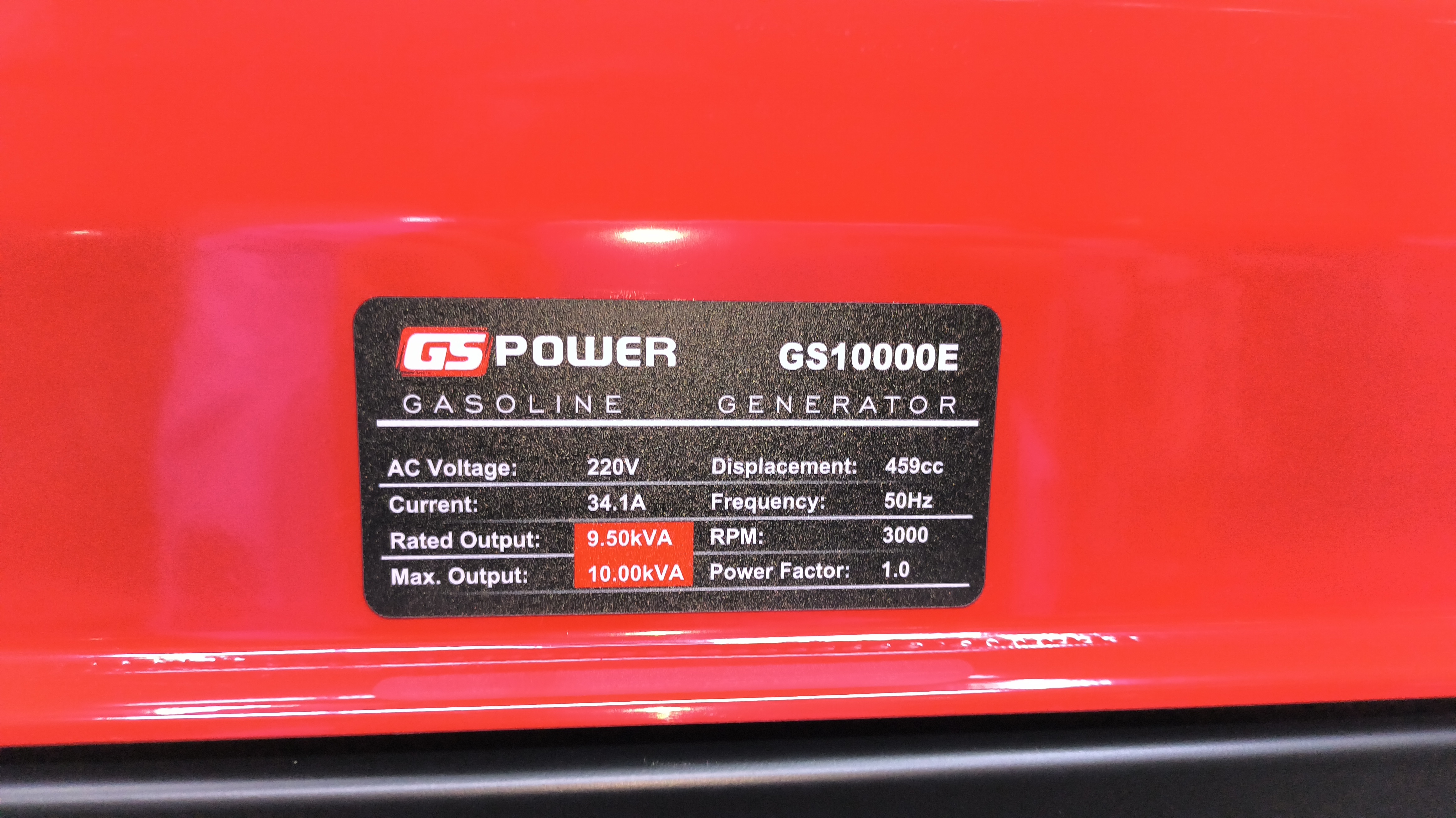Генераторна установка GS10000E 9,5кВА, 230В Senci, бак 40л