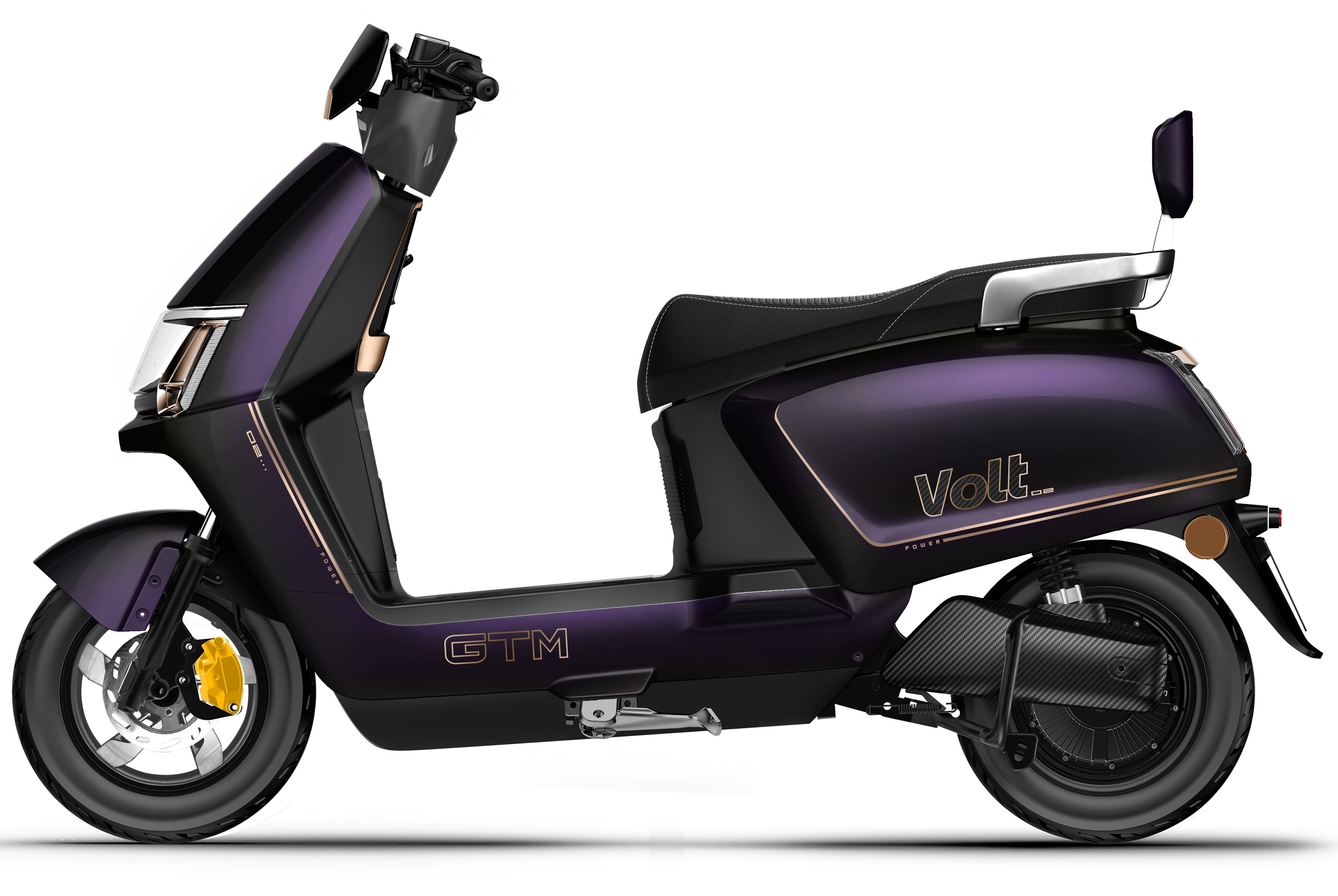 Скутер акумуляторний Volt, 1500Вт, 72V, швидкість 50км/год, запас ходу 60км