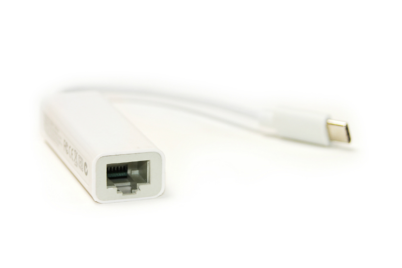 Кабель PowerPlant USB Type-C - RJ45, 12 см (DV00DV4067)
