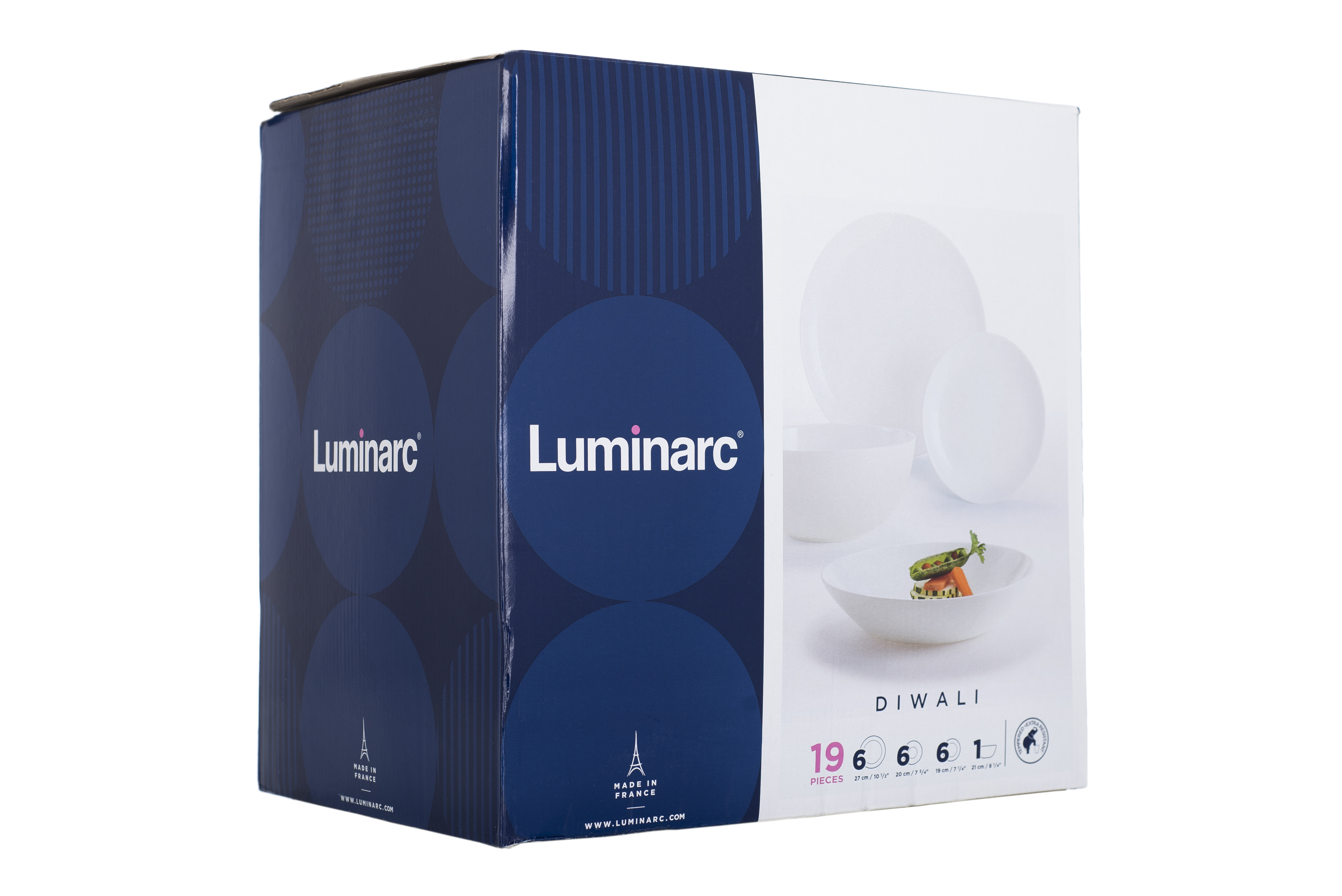 Сервіз столовий LUMINARC DIWALI, 19 предметів (6130694)