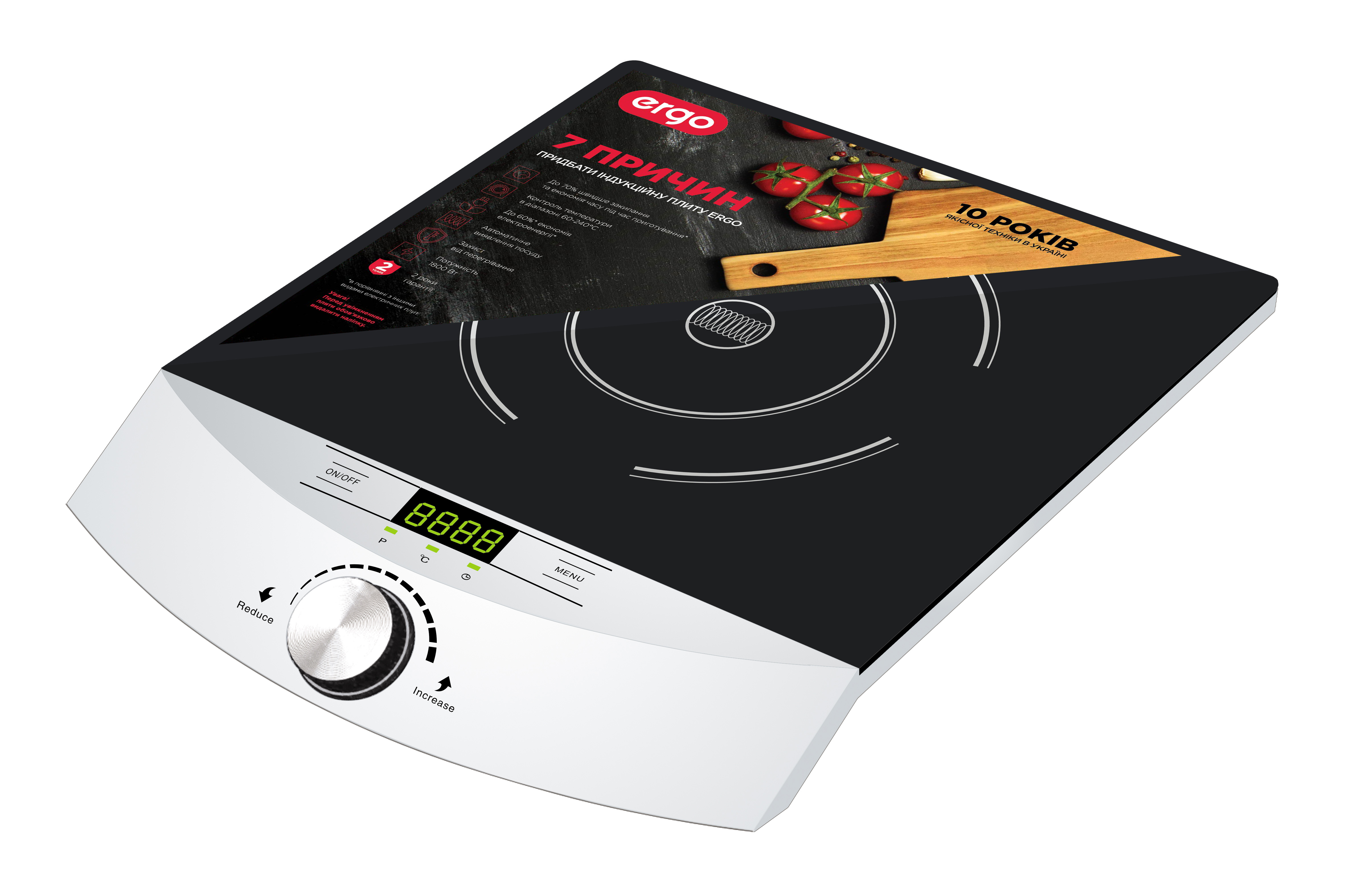 Індукційна плита ERGO IHP-1606 (6351819)