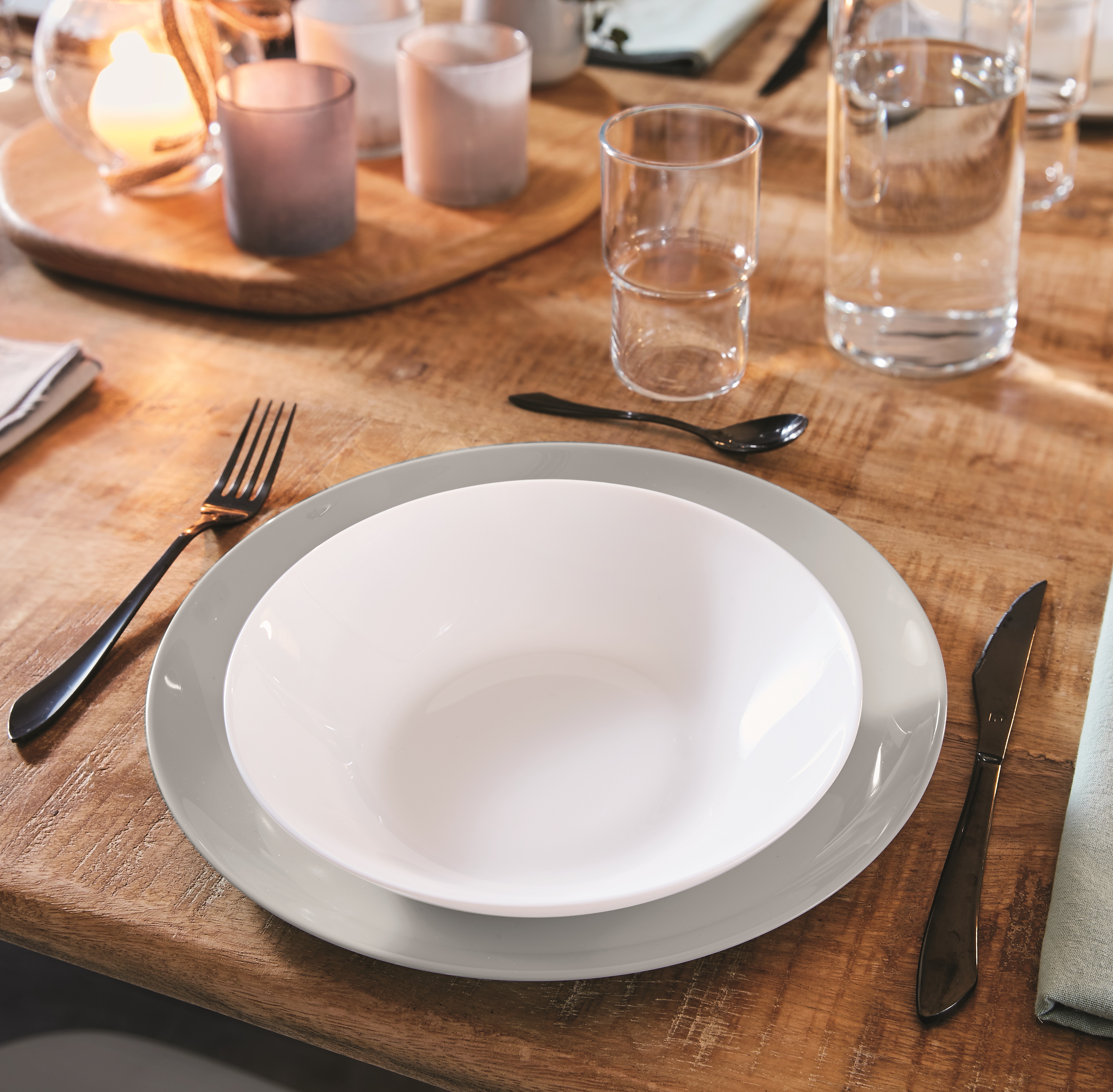 Тарілка десертна LUMINARC DIWALI GRANIT (6425788)