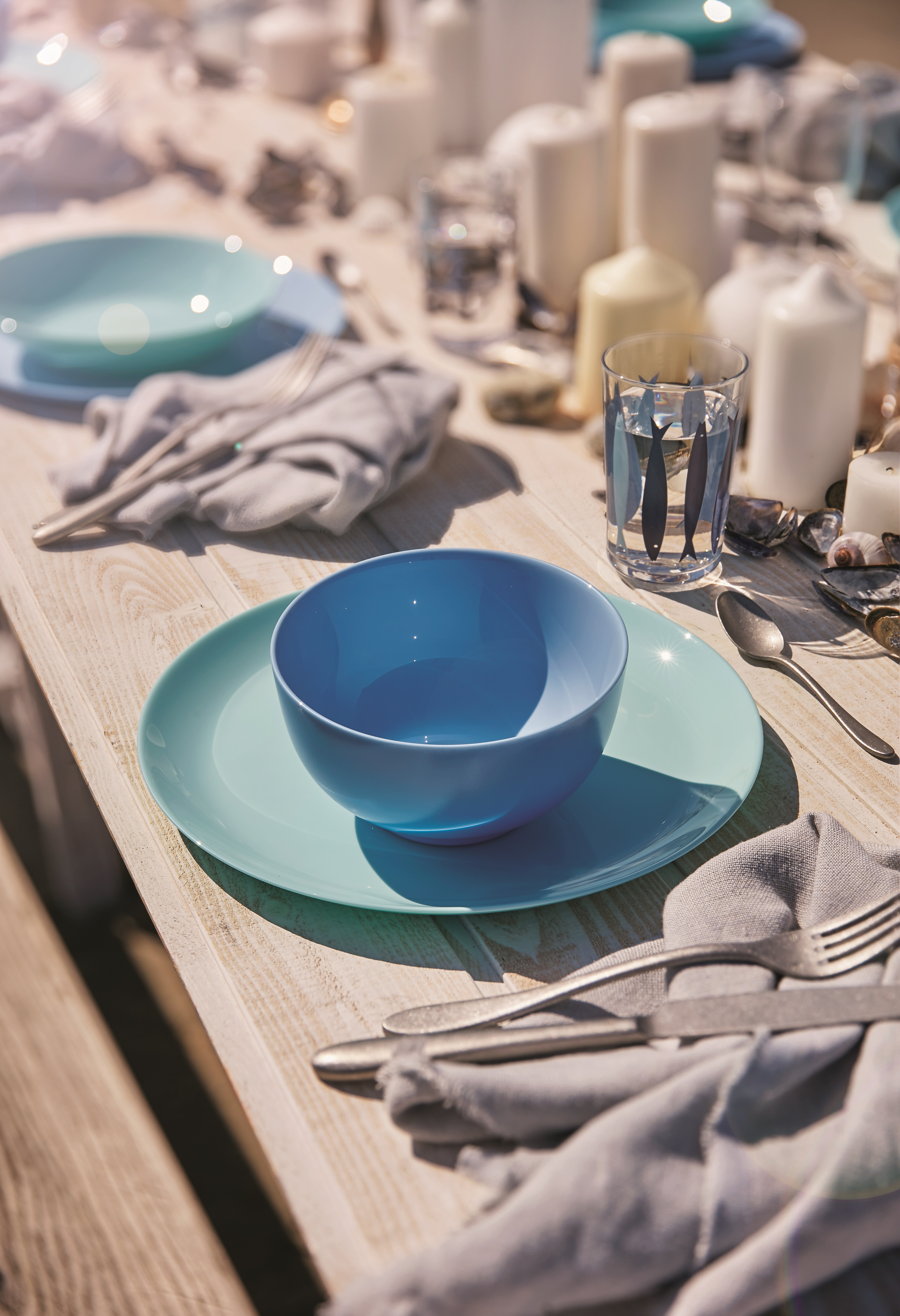 Тарілка обідня LUMINARC DIWALI LIGHT BLUE (6425808)