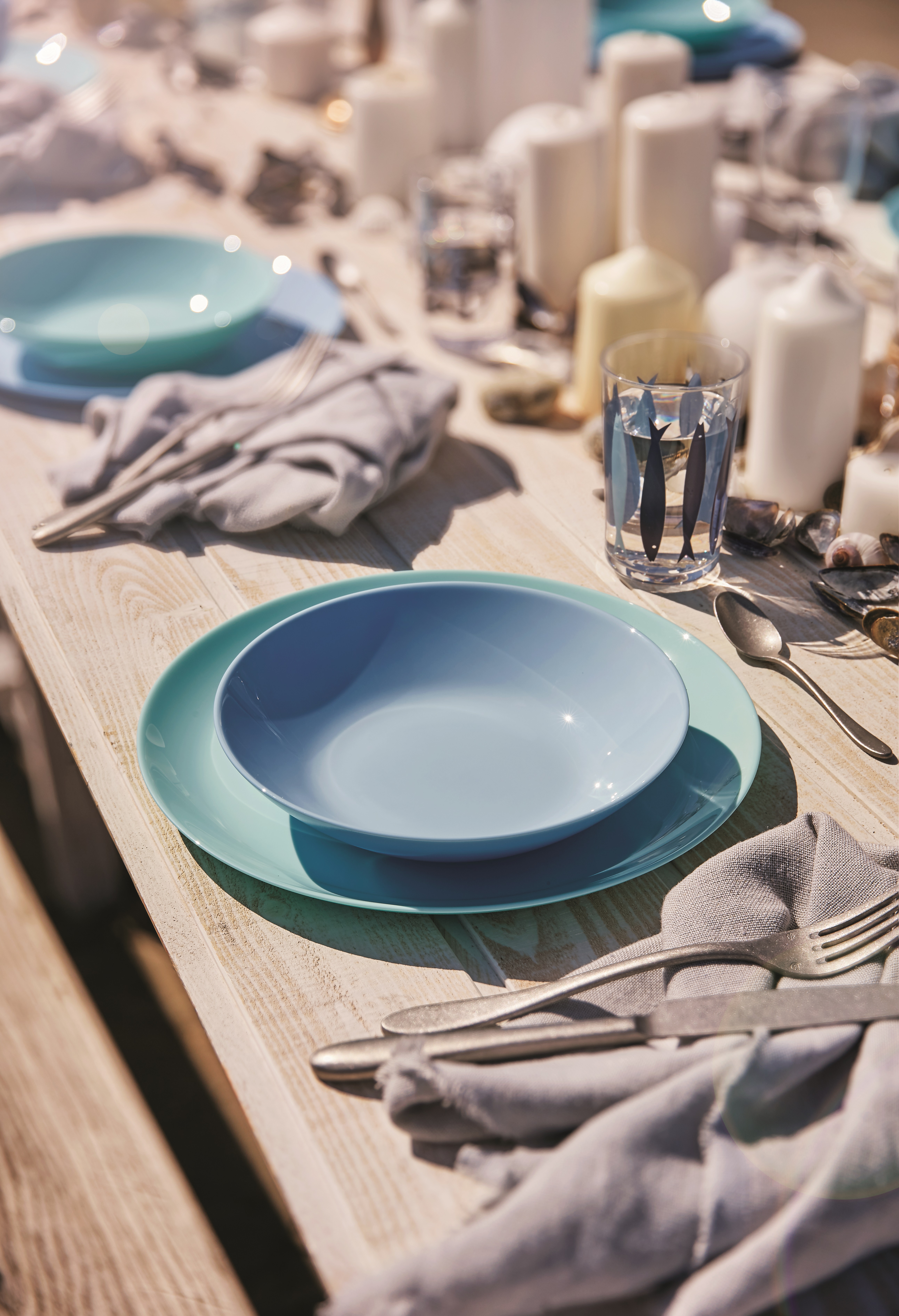 Тарілка обідня LUMINARC DIWALI LIGHT BLUE (6425808)