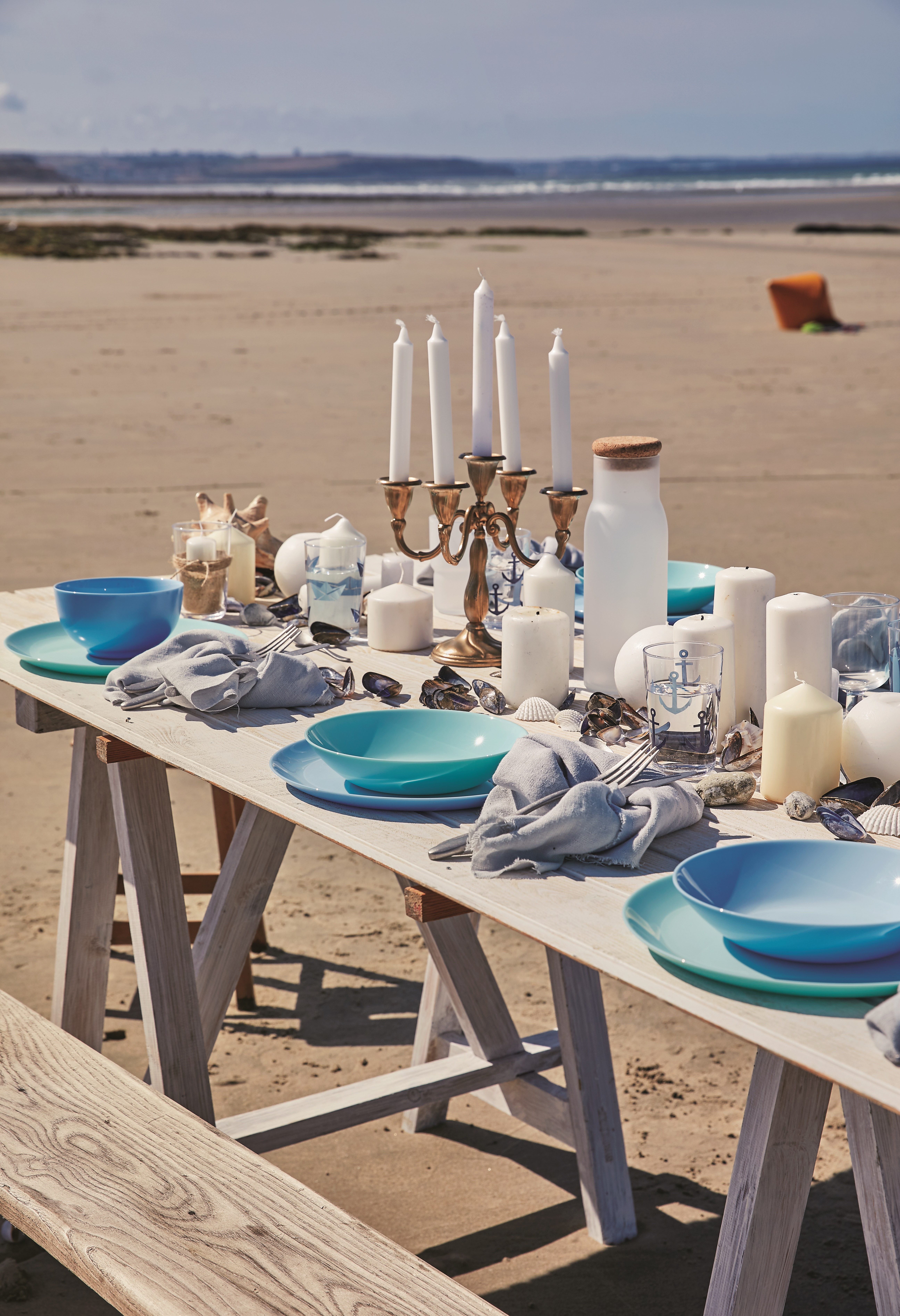 Тарілка обідня LUMINARC DIWALI LIGHT BLUE (6425808)