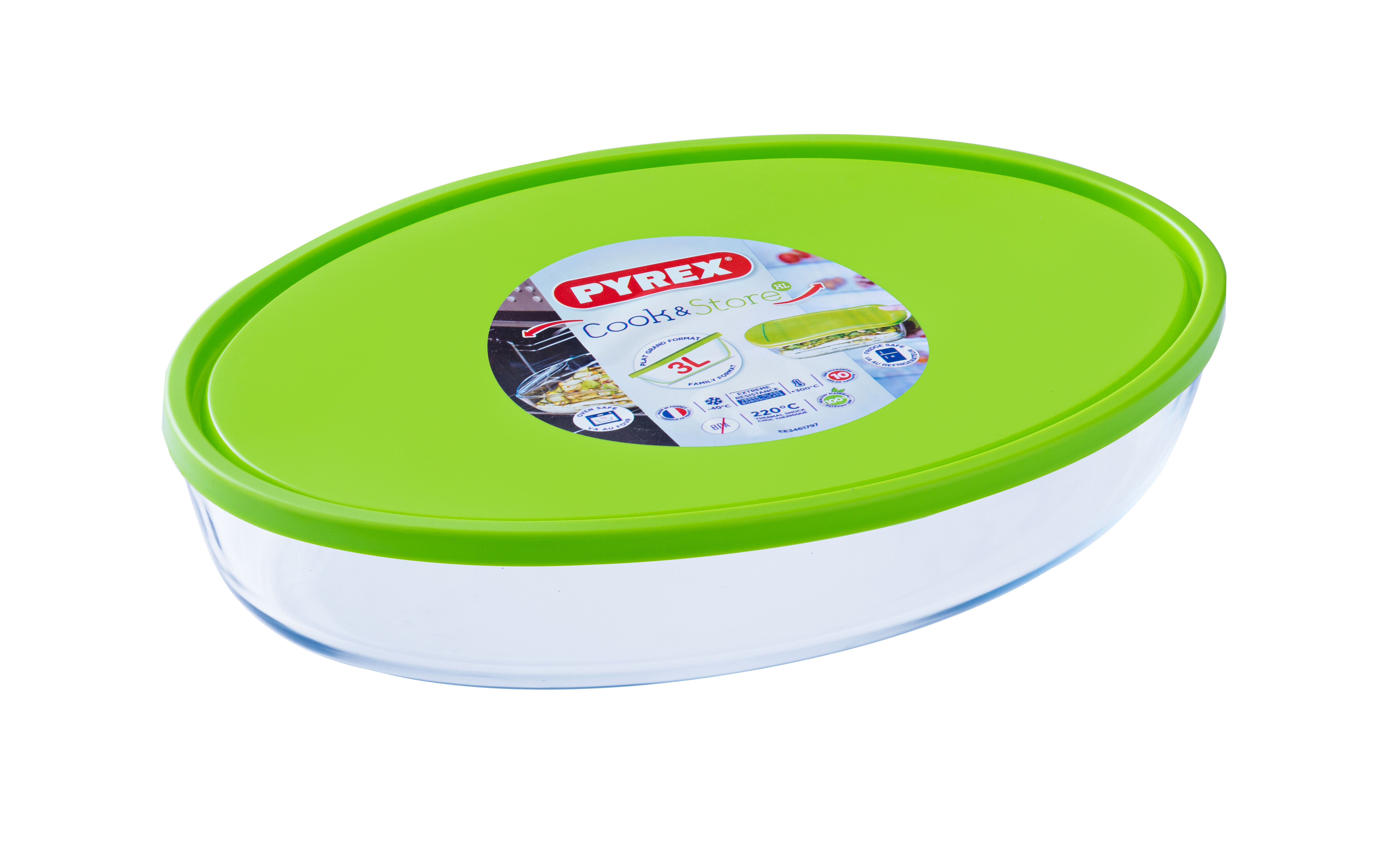 Форма PYREX COOK&STORE, 35х24х6 см (6428902)