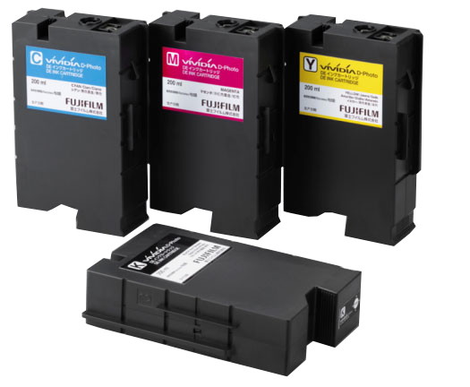 Картридж Fuji DE100 INK Cartridge 200ML Cyan (6471235) (YC-6471235)