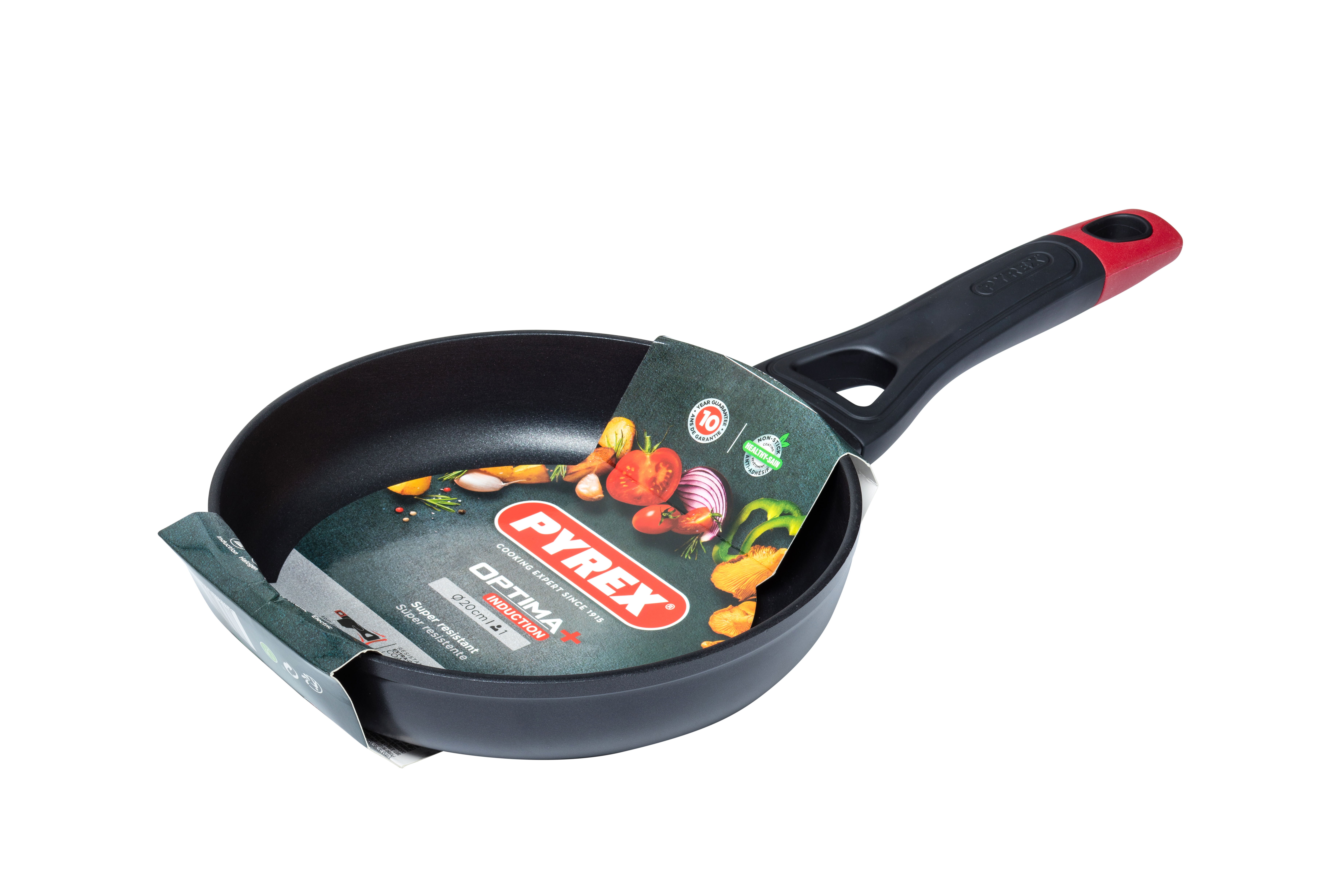 Сковорода PYREX OPTIMA+ 20 см, класична (6489670)